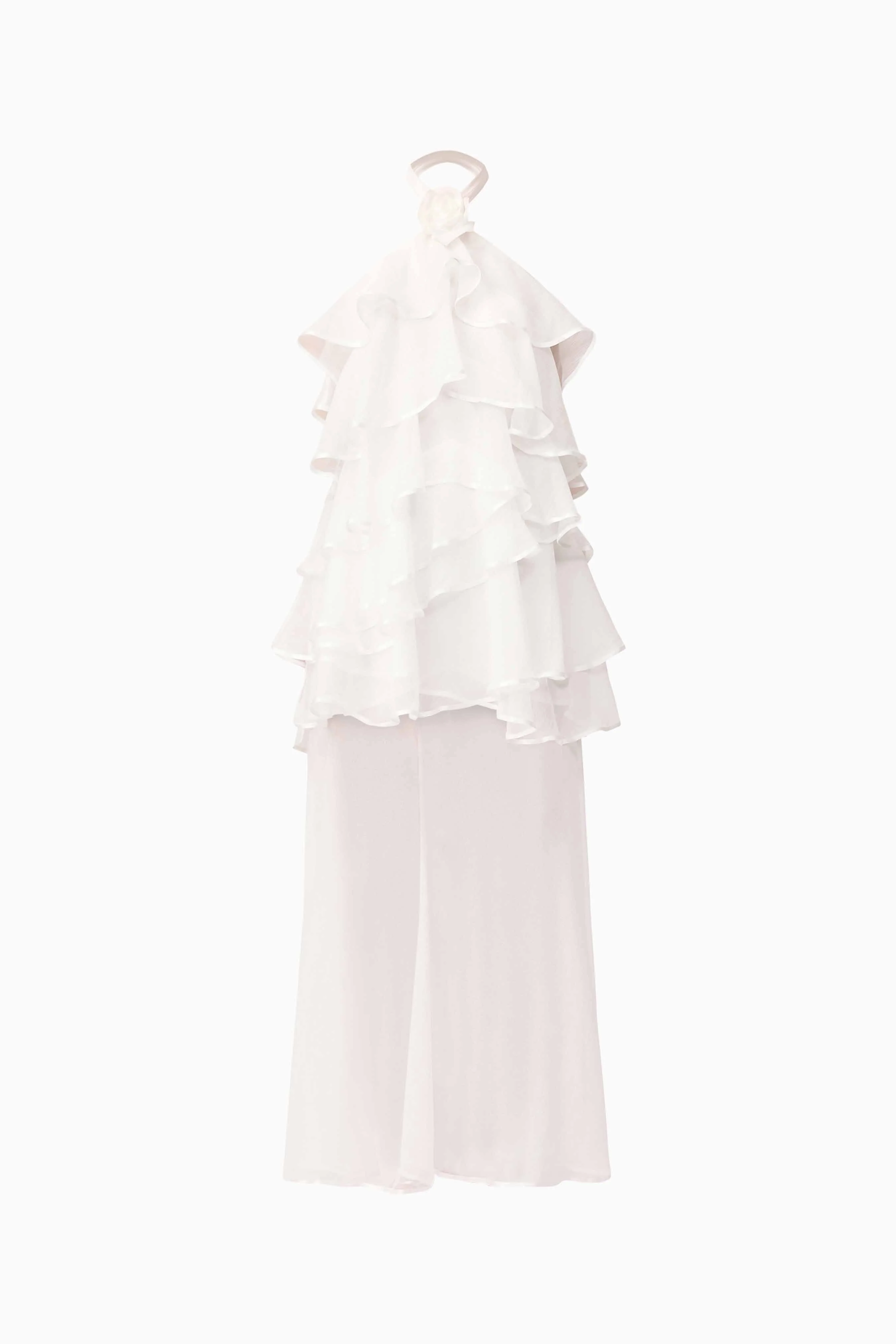 Melissa Halter Maxi Dress in White