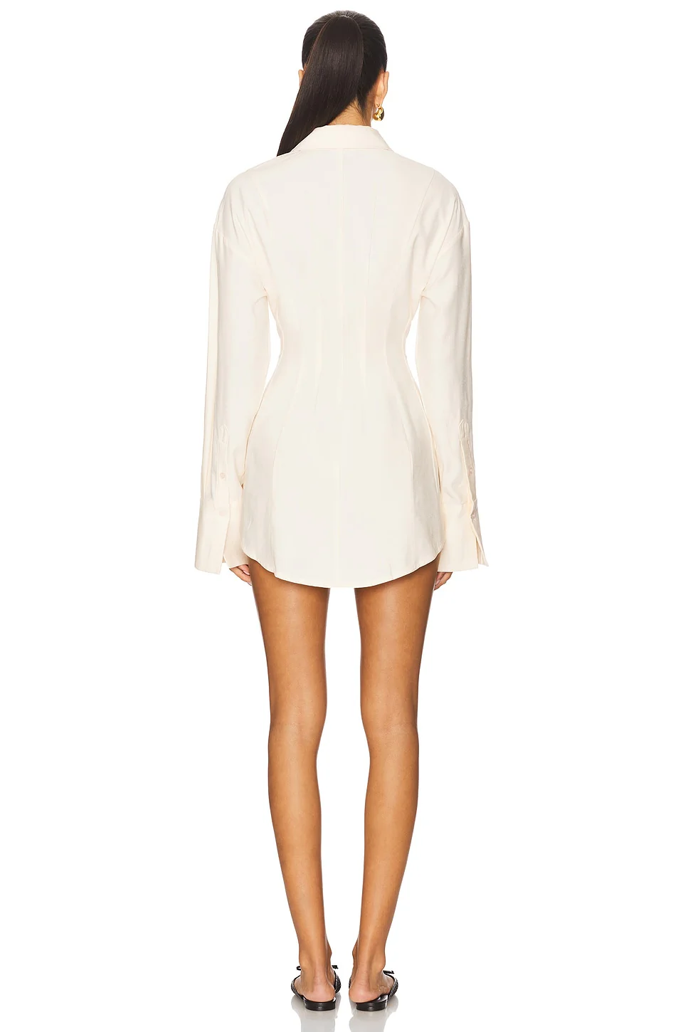 Charitie Button Up Mini Dress