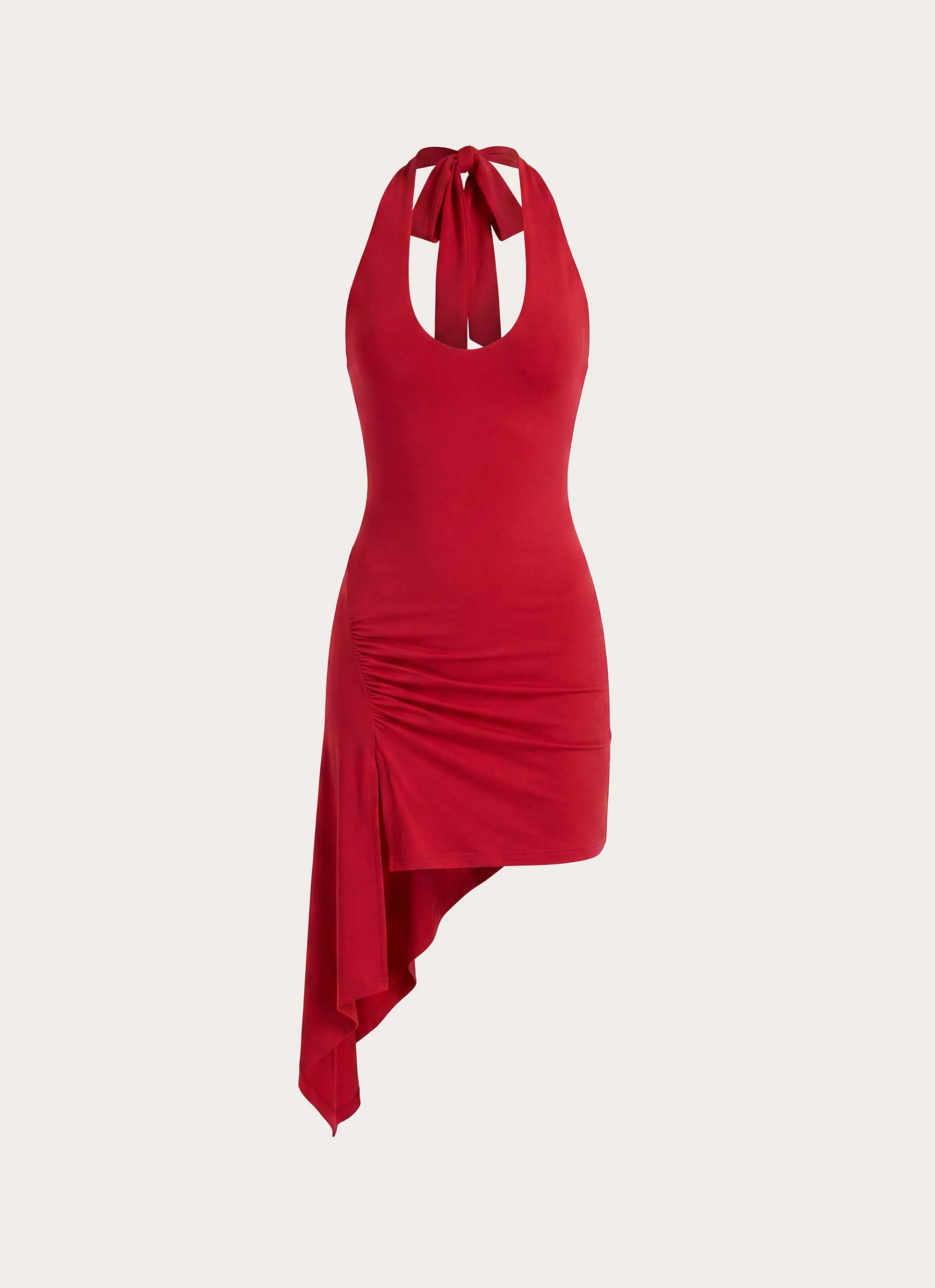 Rhody Mini Dress - Deep Red - luluinthesky