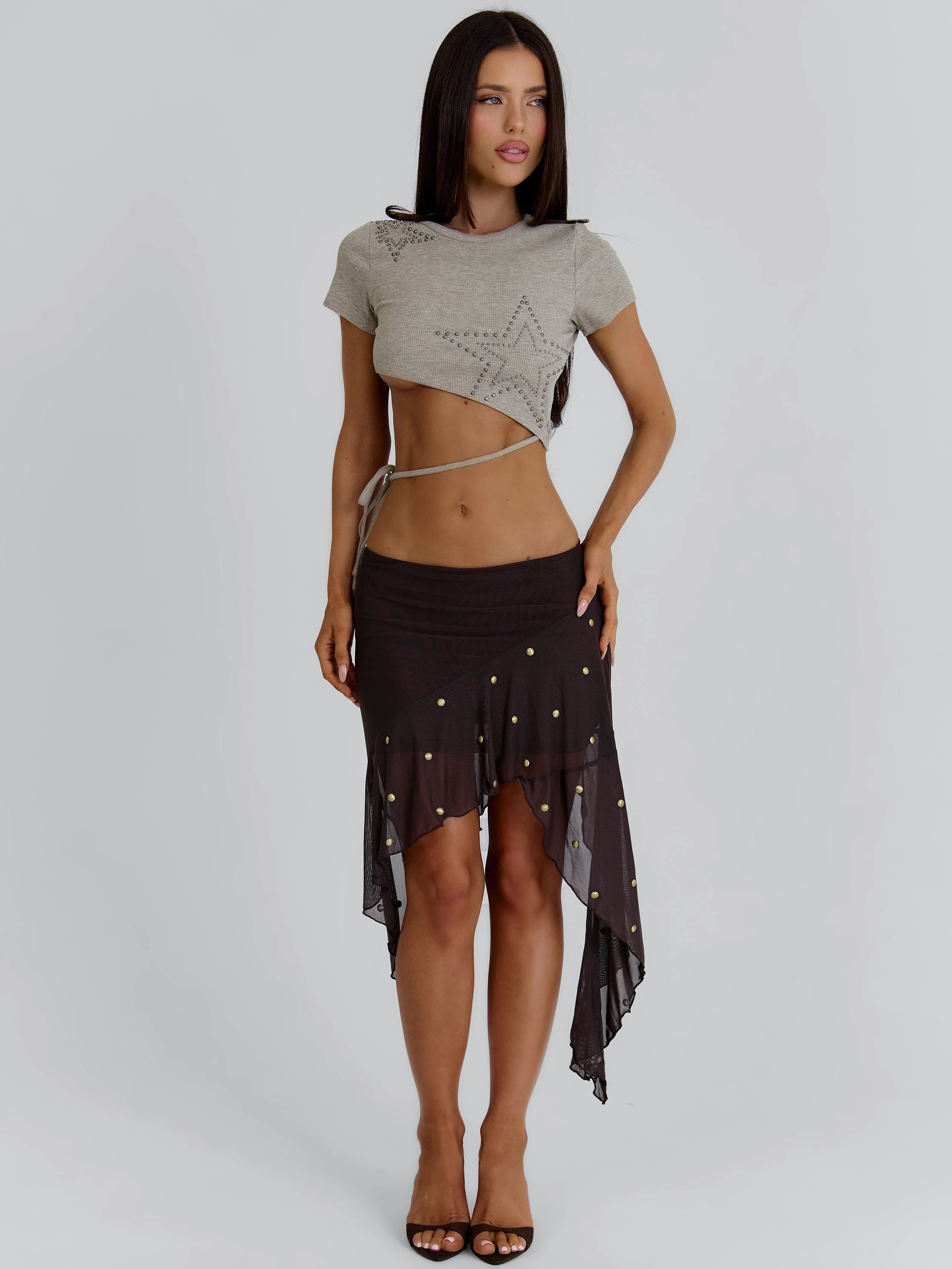 KEIRAH TEE GREY MARLE