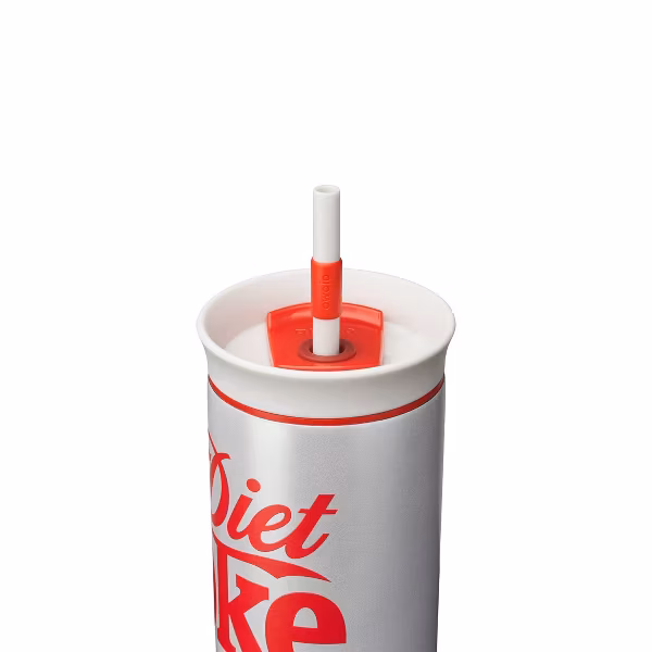 Owala 24oz Special Edition Diet Coke Stainless Steel Straw Tumbler - Classic Diet Coke