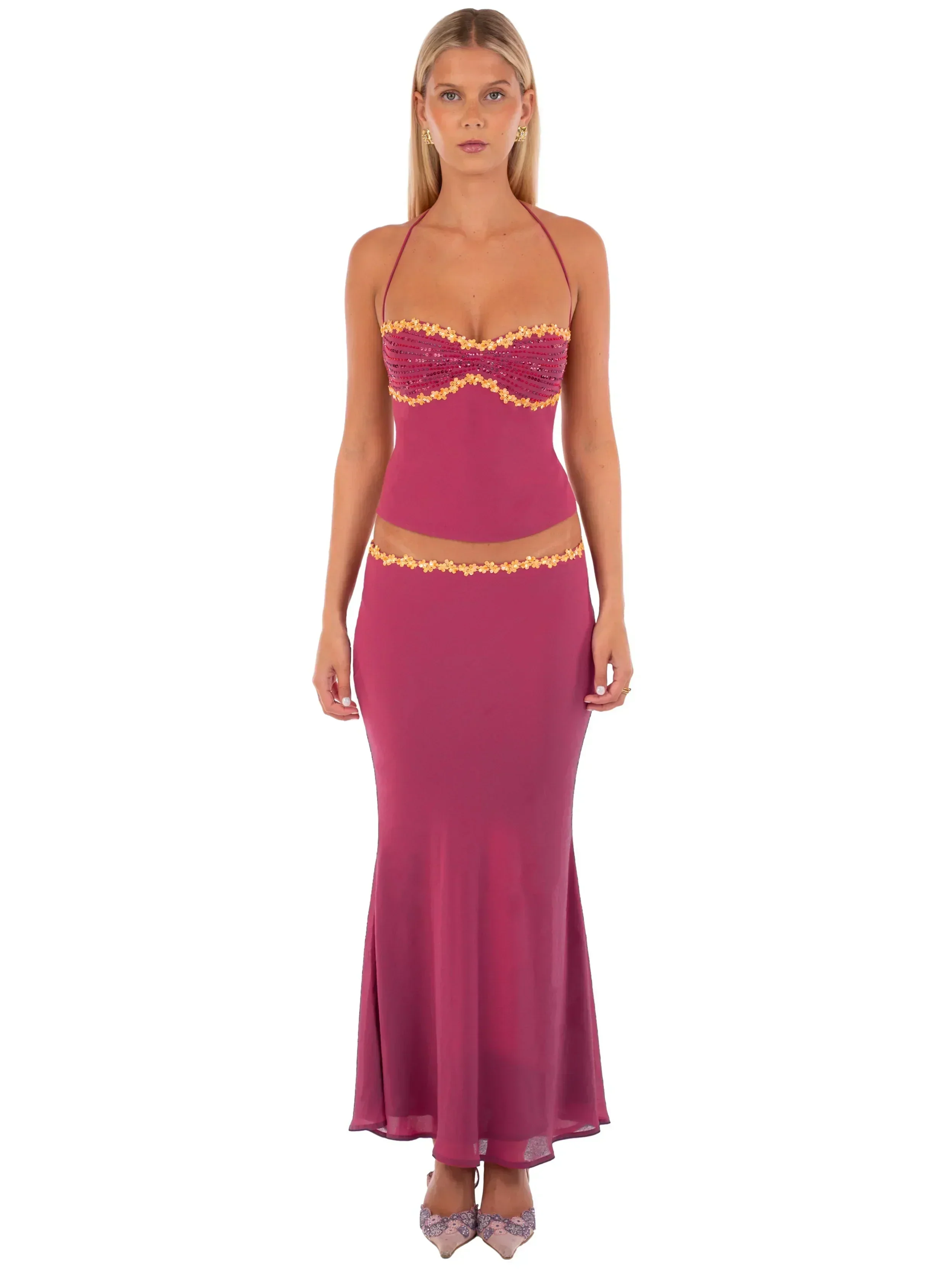 Anna Liviah Maxi Dress - luluinthesky