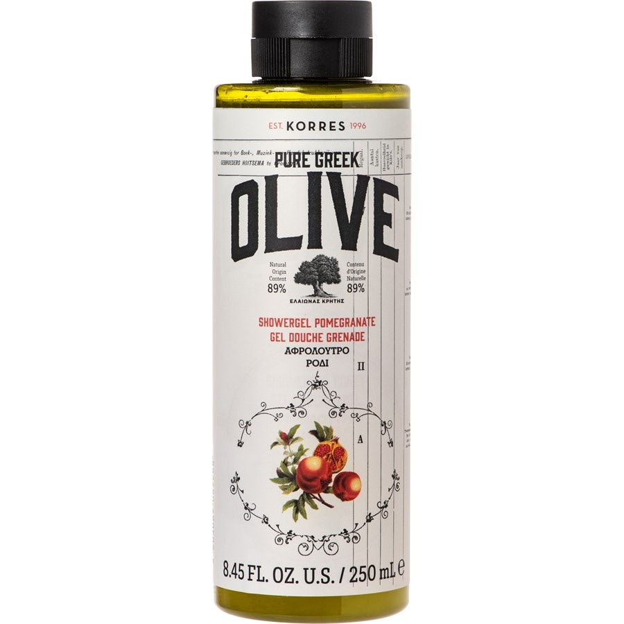 Korres Pure Greek Olive Pomegranate Shower Gel Pure Greek Olive