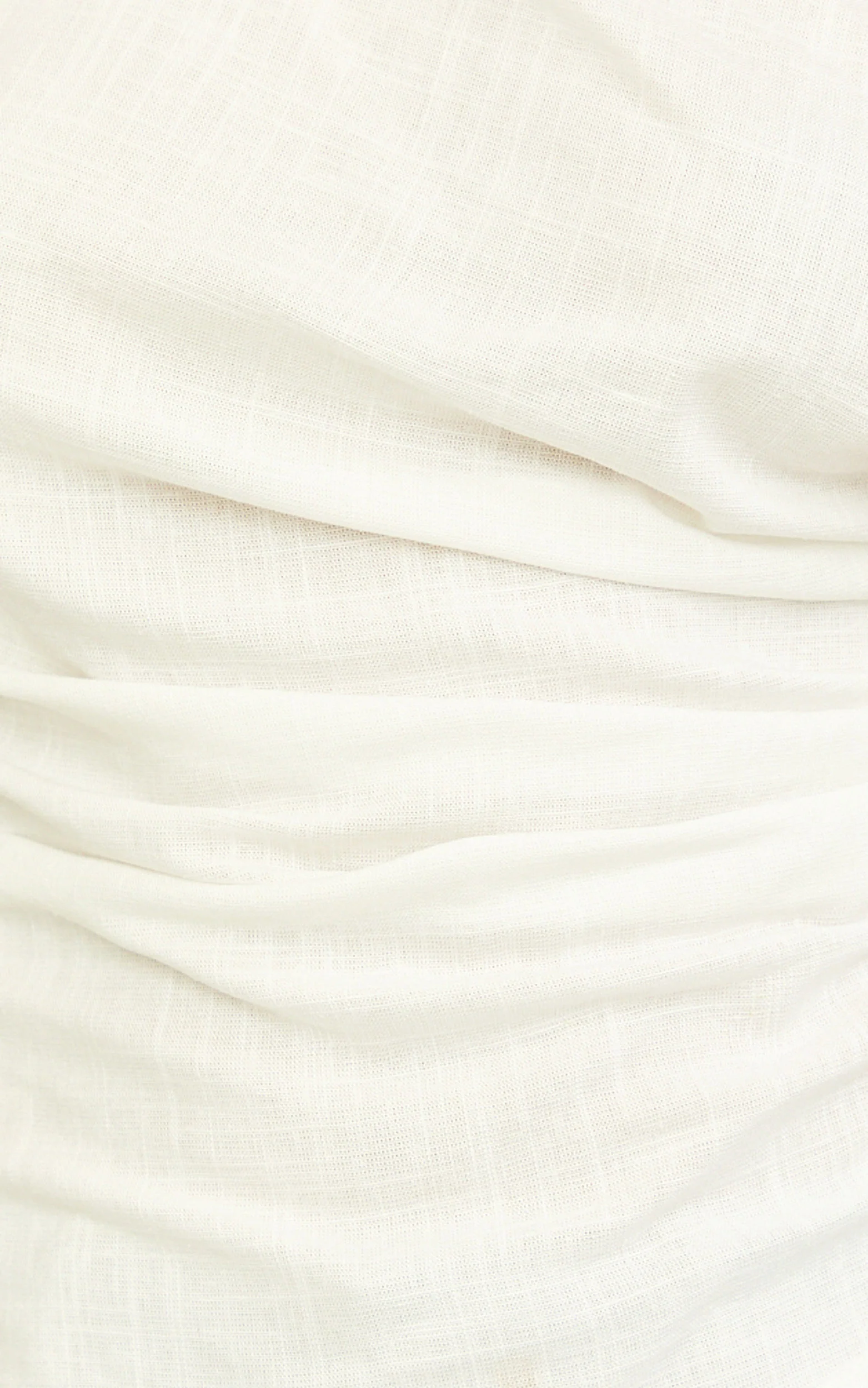 Robilyn - Off Shoulder Linen Look Top in White