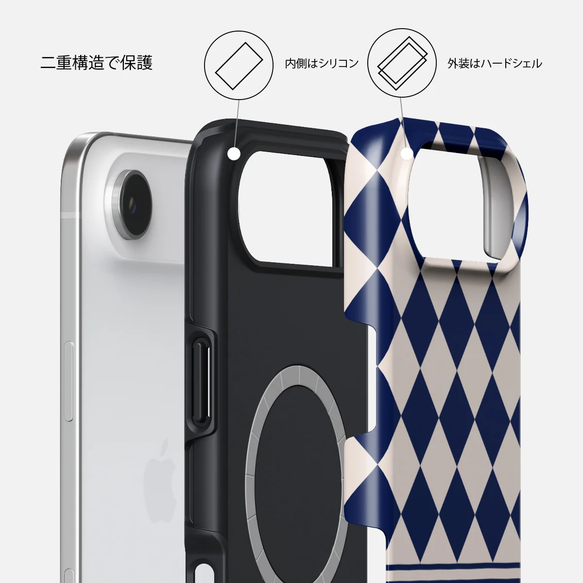 Check & Mate - iPhone Air ケース