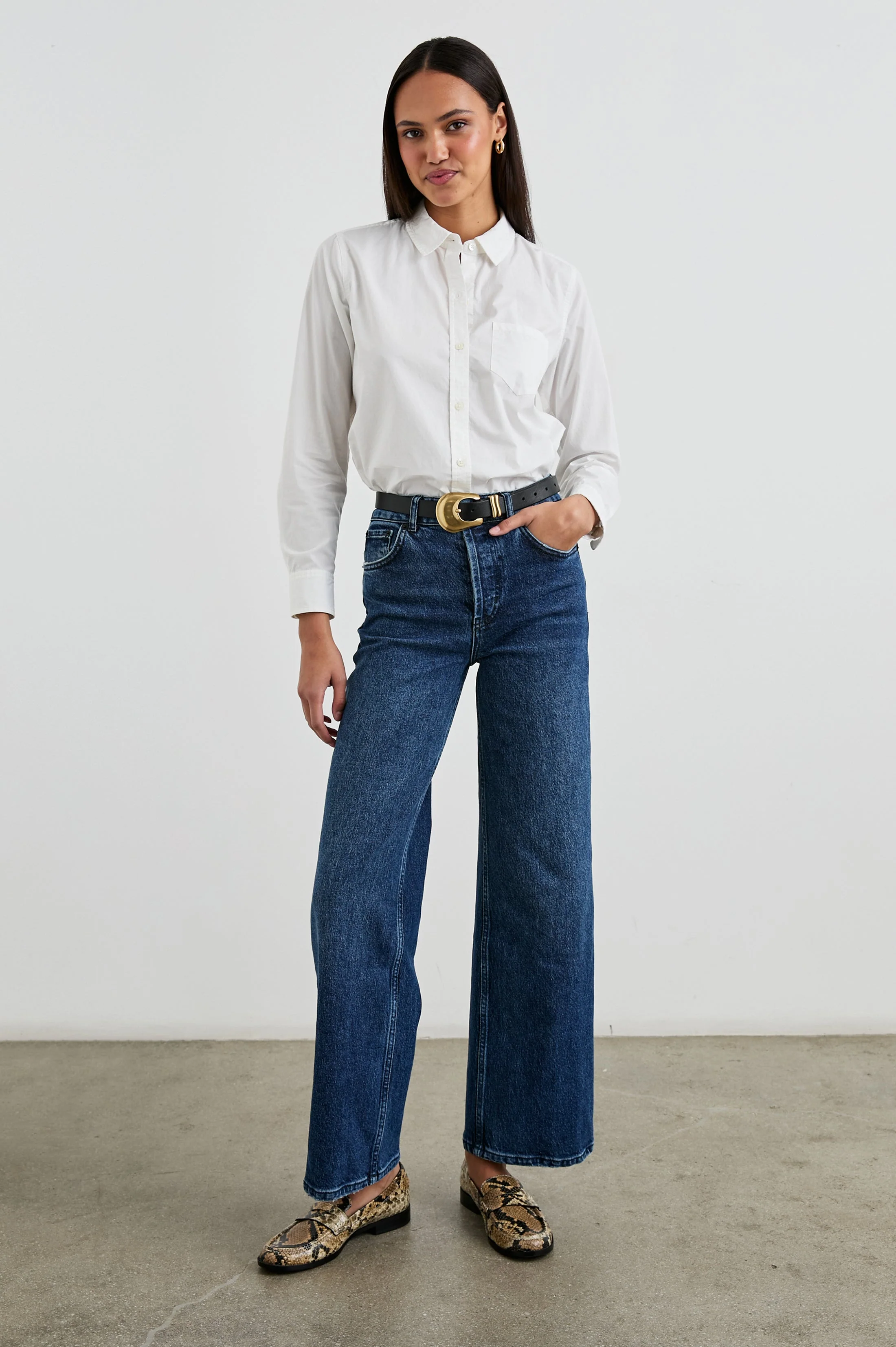 Stina Shirt - White