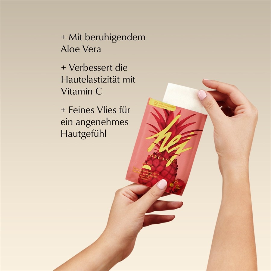 Hej Organic Maseczki i peelingi The Perfect Teint Second Skin Sheet Mask