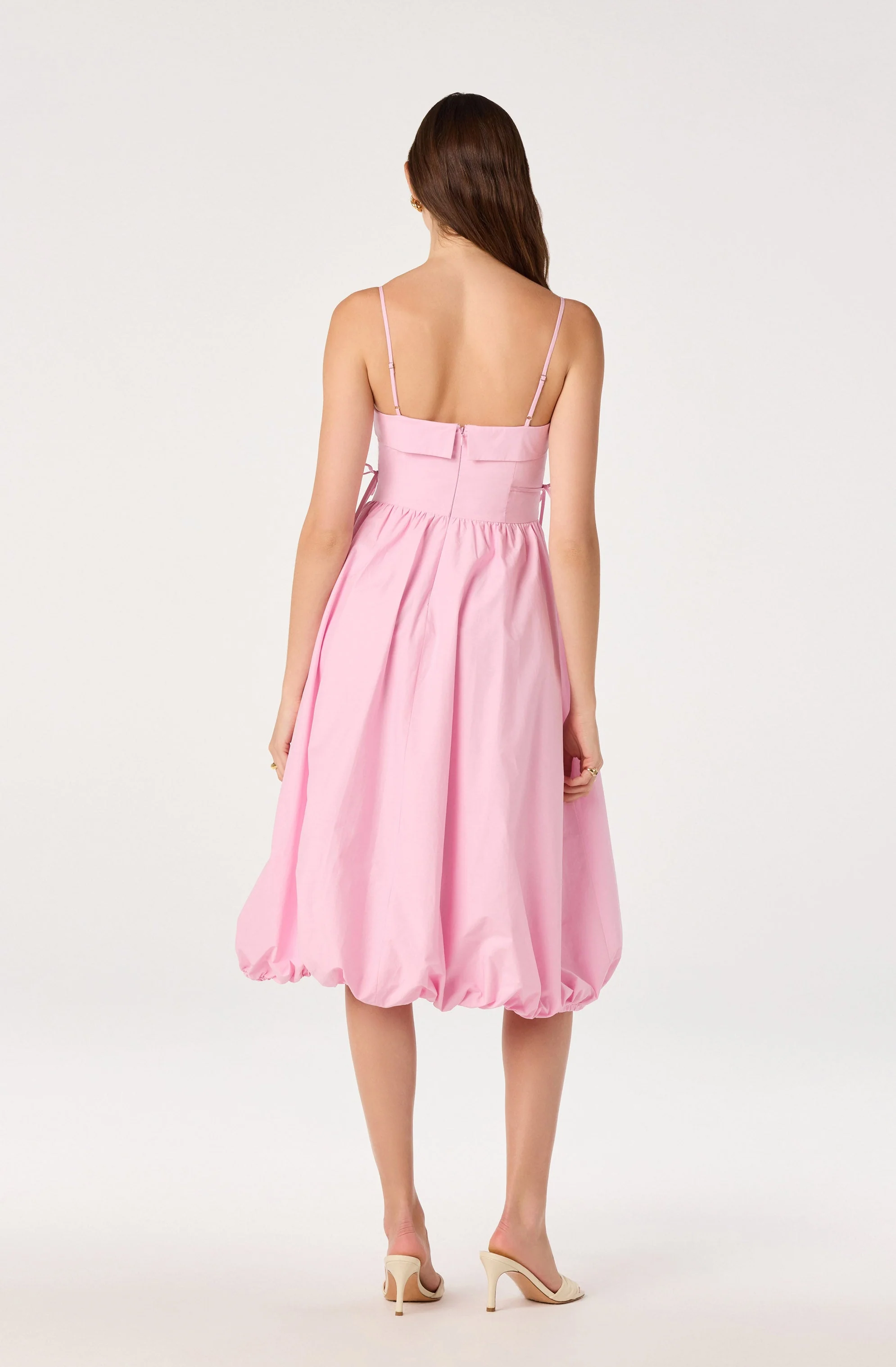 Dahlia Bubble Hem Midi Dress