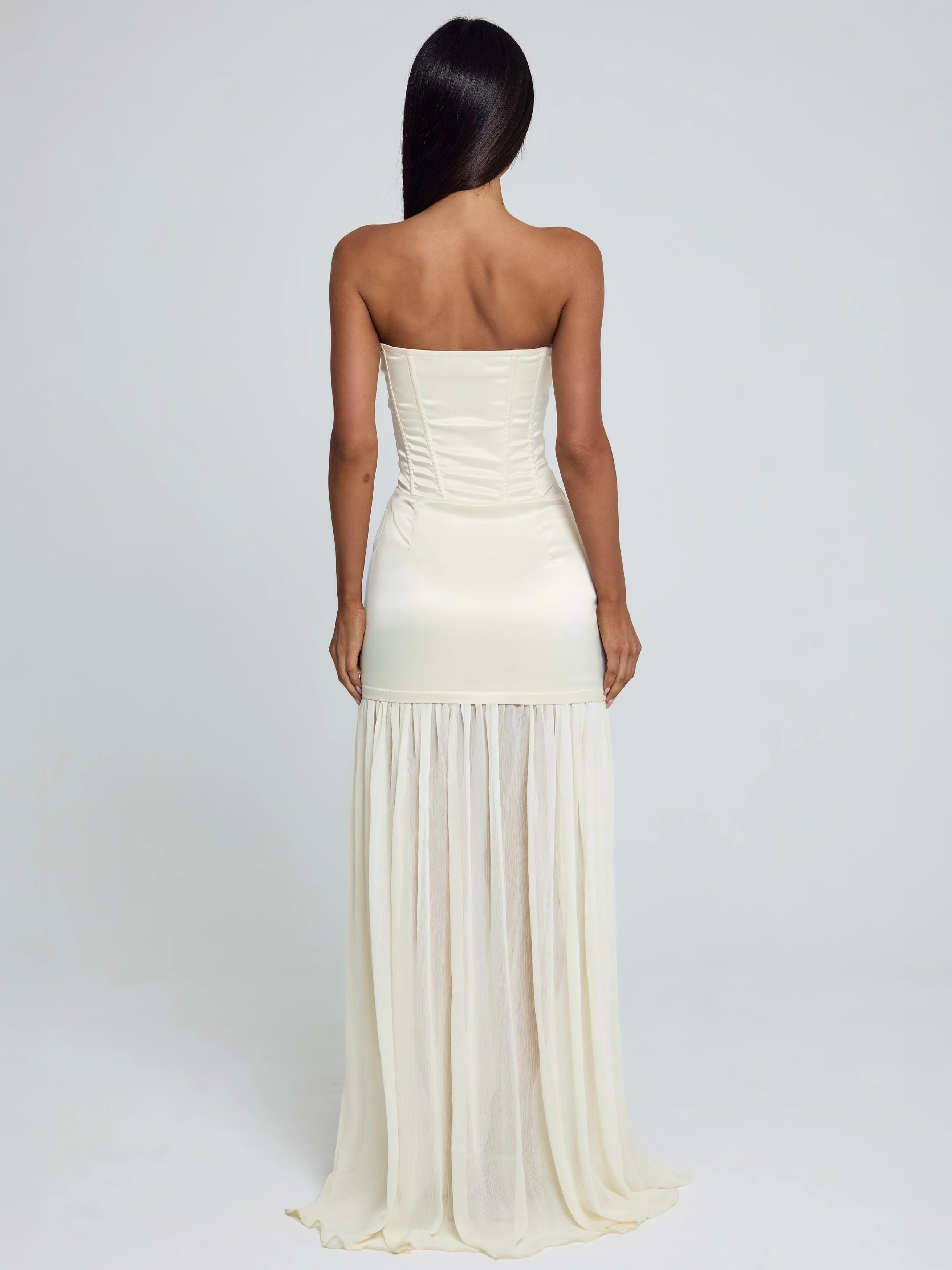 Rowna Maxi Dress Ivory