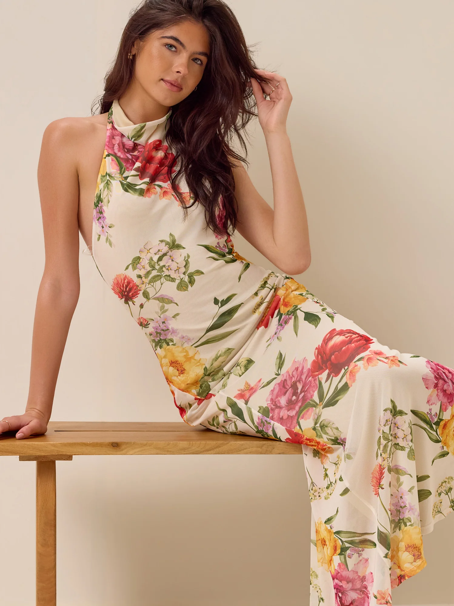 Zoya Floral Maxi Dress