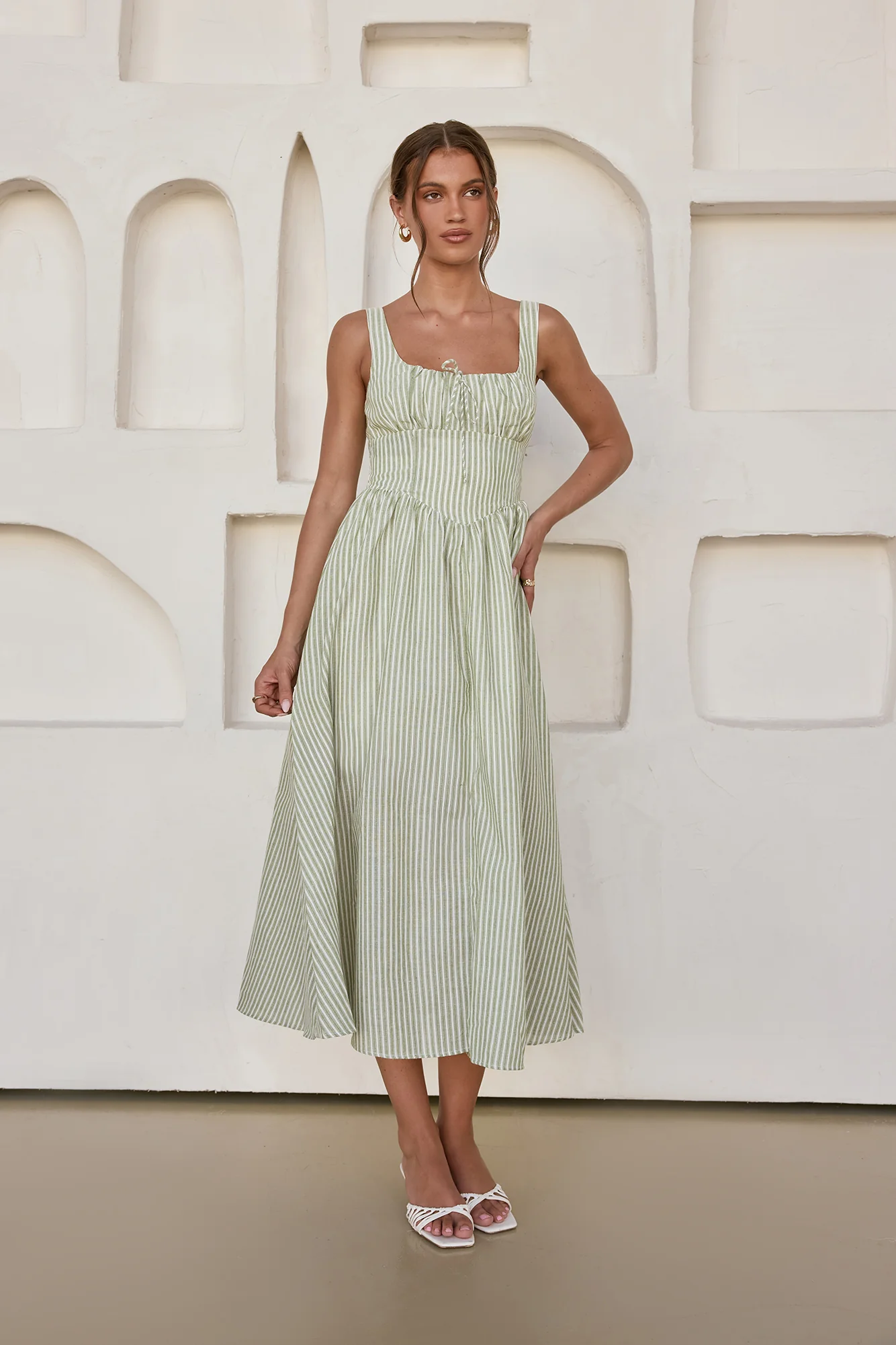 Reasons Why Midi Dress Sage - luluinthesky