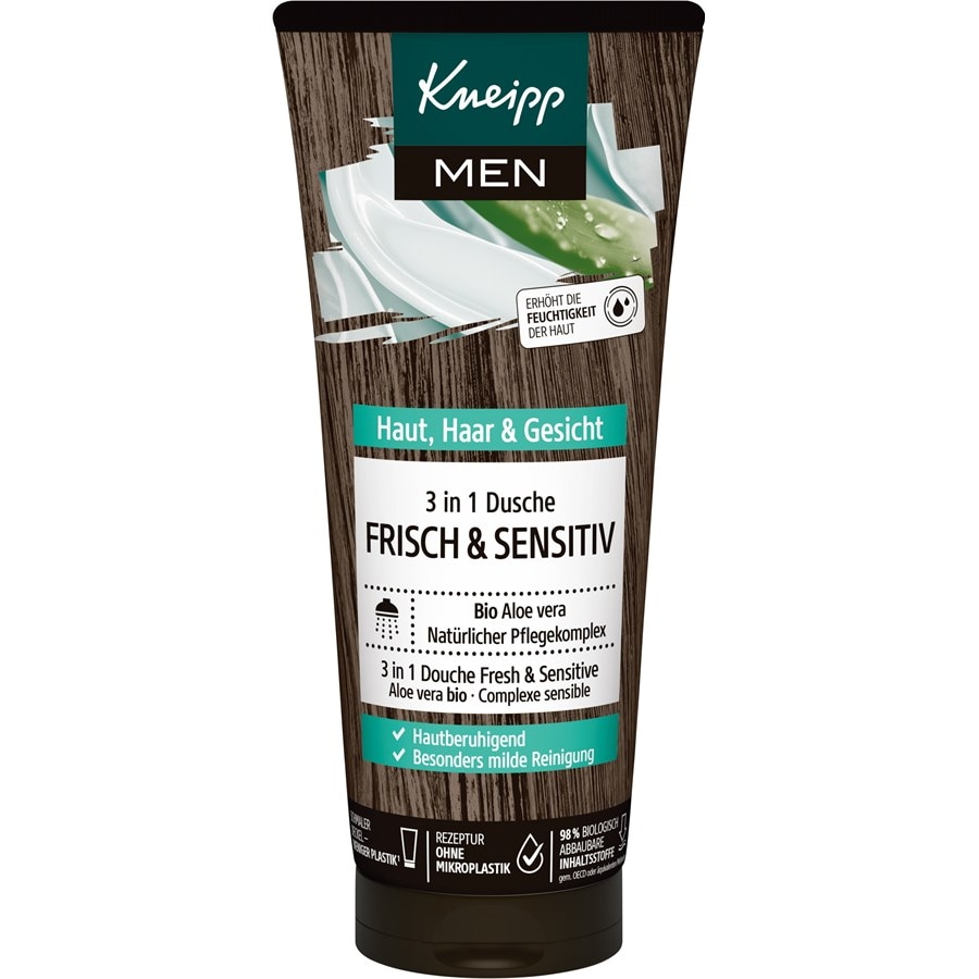 Kneipp Pielęgnacja pod prysznicem MEN 3 w 1 Shower Fresh & Sensitive