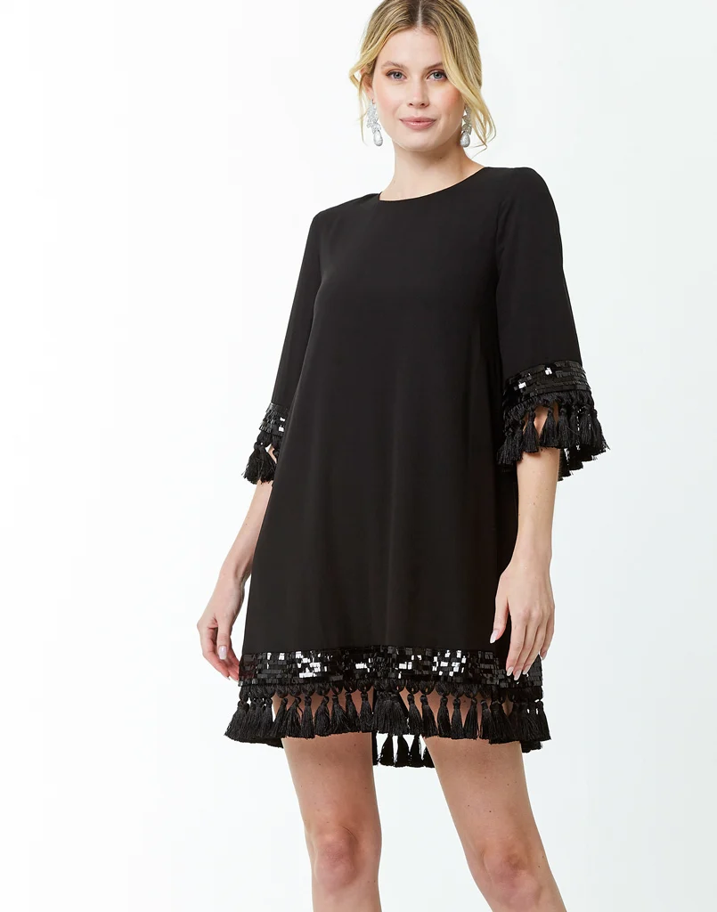 Shimmy Shimmy Tassel Dress