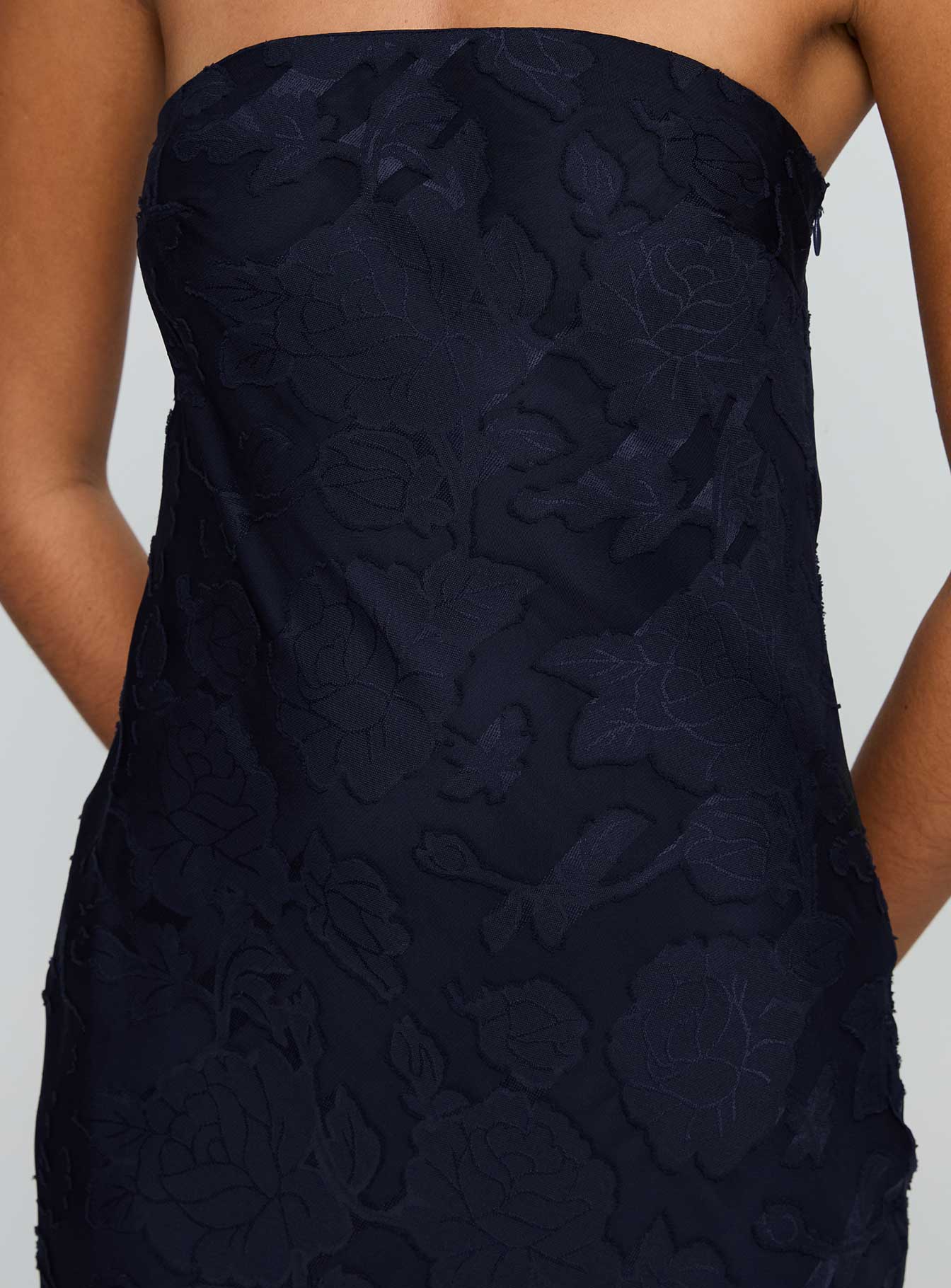 Haley Maxi Dress Navy - luluinthesky