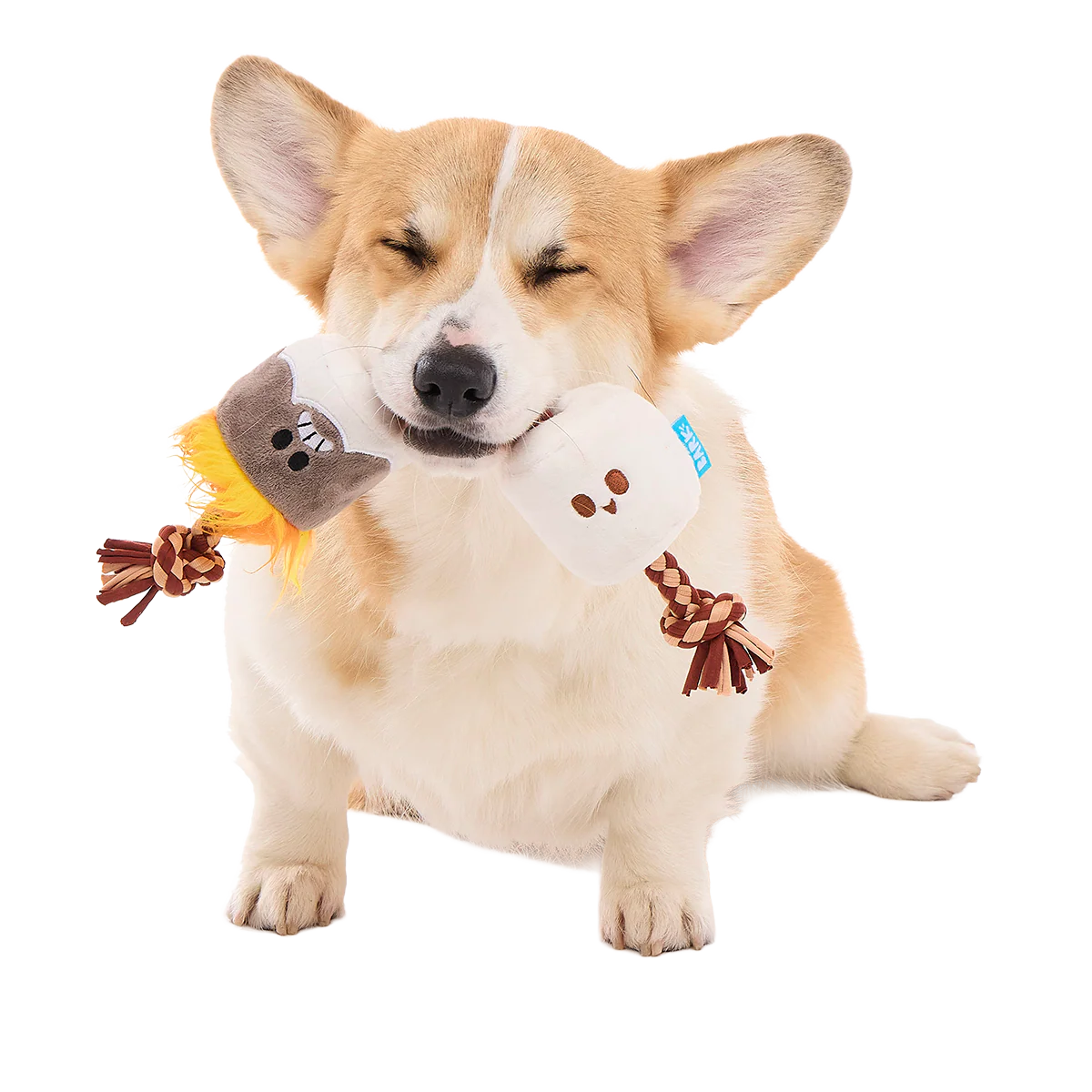 Tug Of S'more Plush Tug Dog Toy