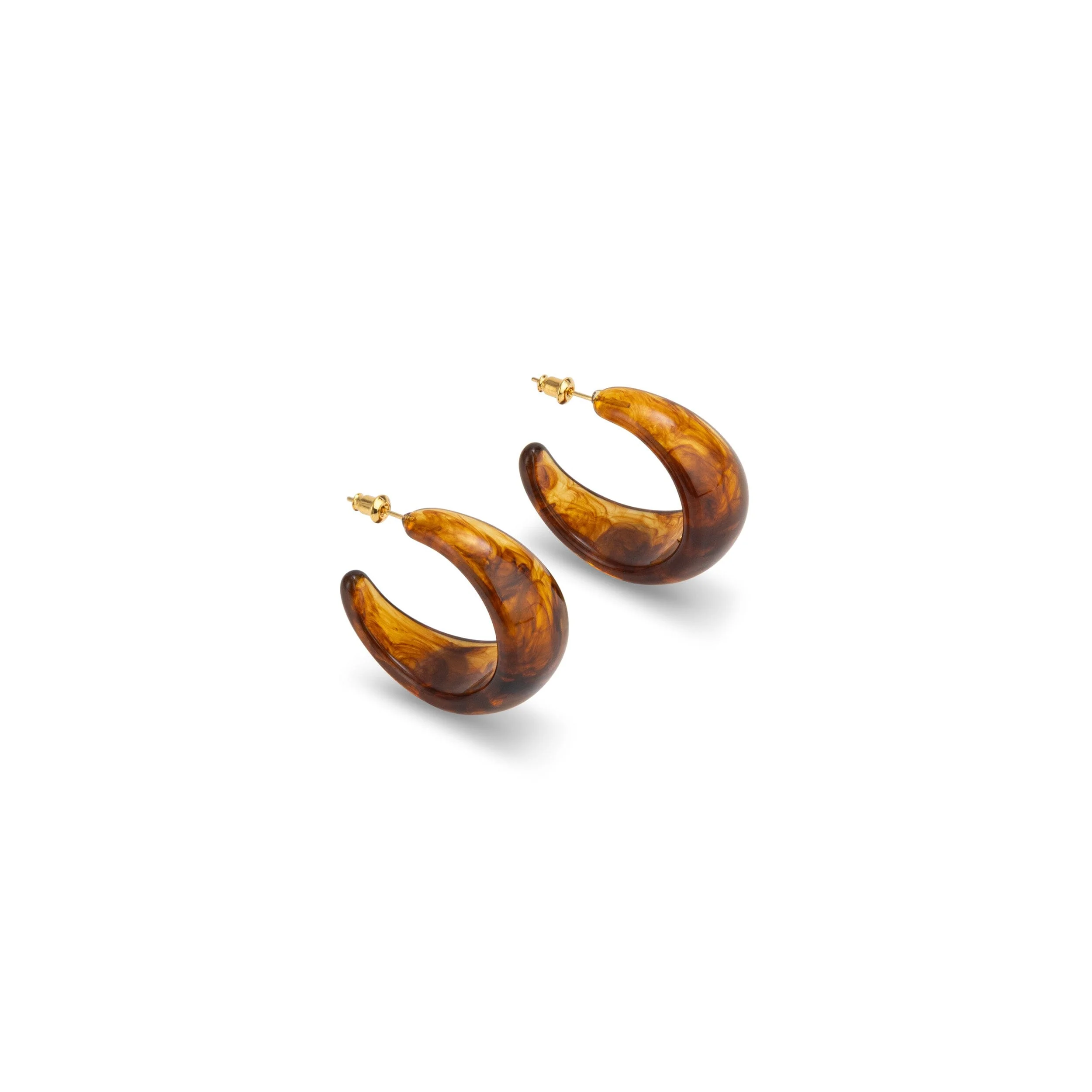 Neve Earrings Tortoise