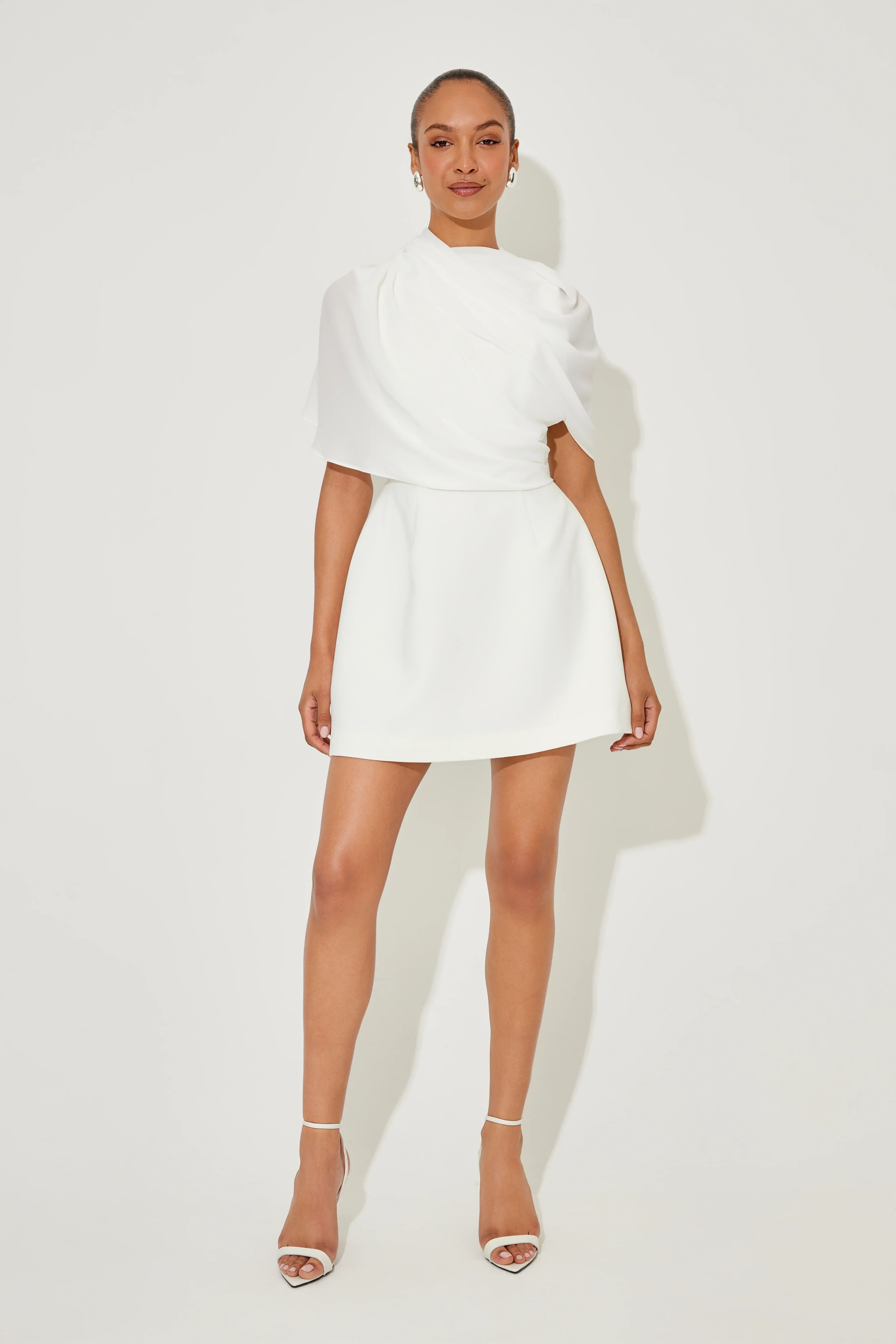 Gathered Mini Dress - luluinthesky