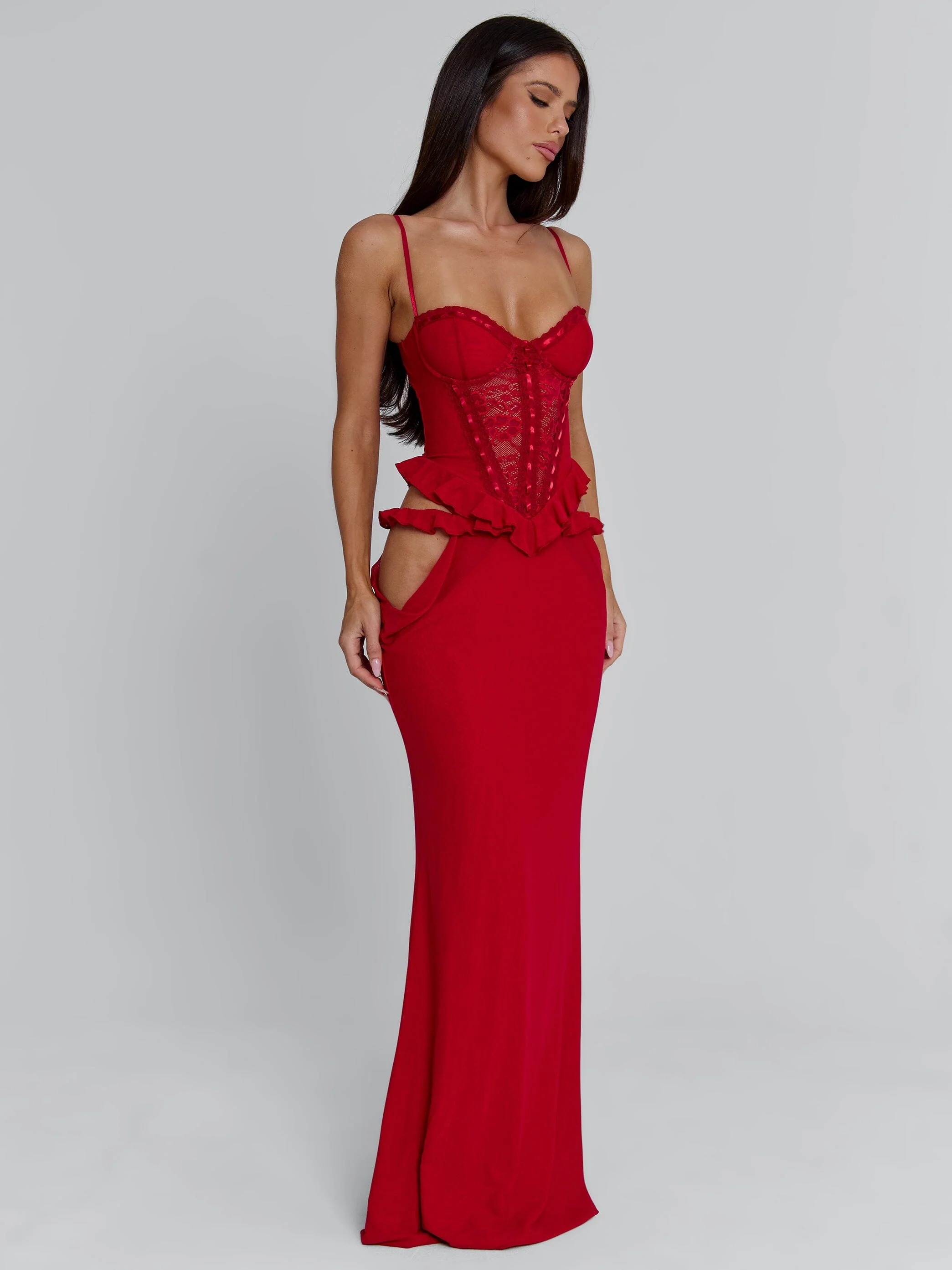 Beck Maxi Dress Red