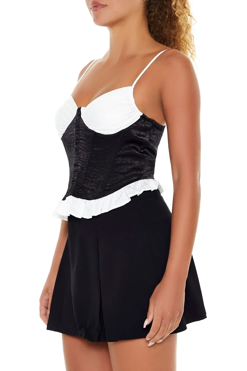 Colorblock Bustier Cami