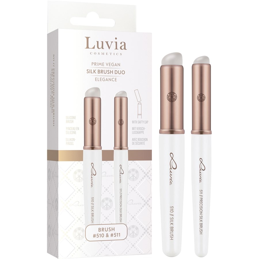 Luvia Cosmetics Face brush Silk Brush Duo Elegancja