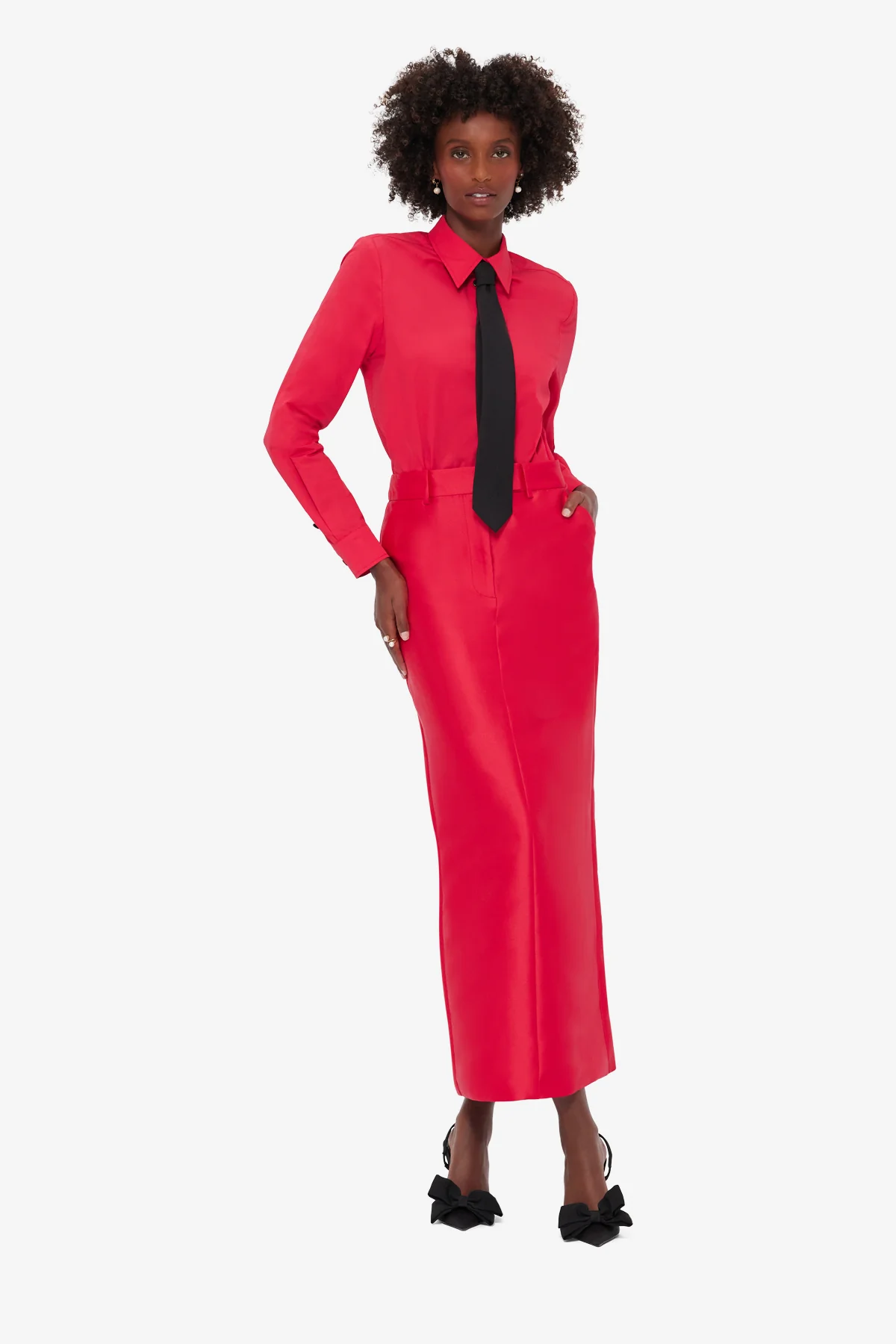 Eve Maxi Skirt - Rosa