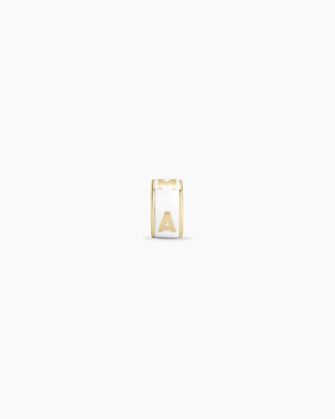 14K Gold Mama Halo Charm