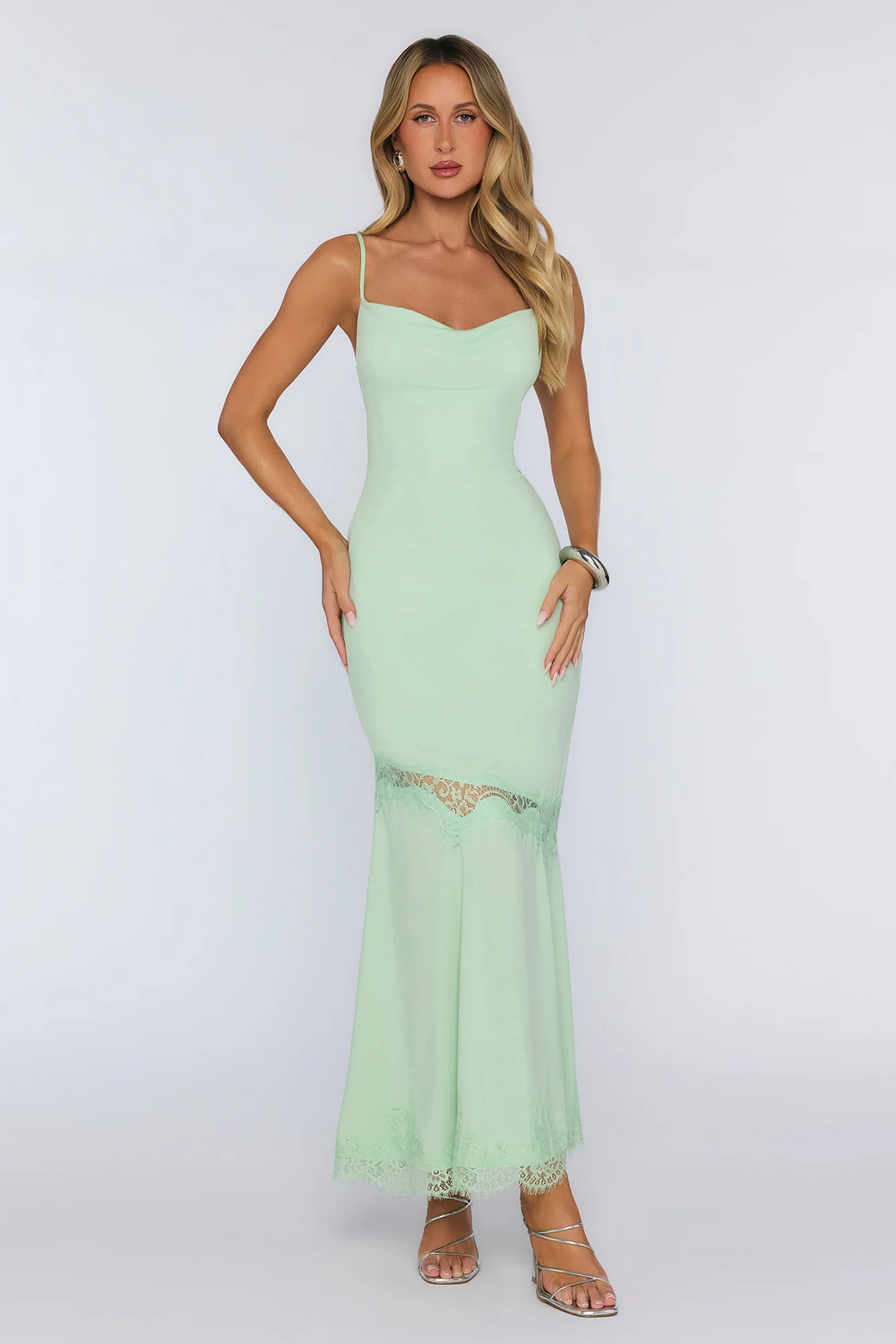 Soft Devotion Maxi Dress Mint
