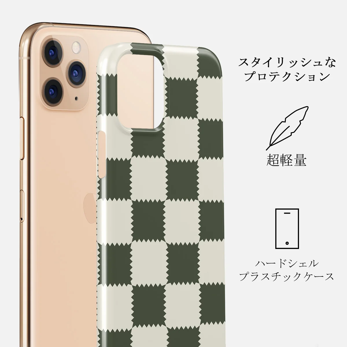 Retro Grid - iPhone 11 Pro Max ケース
