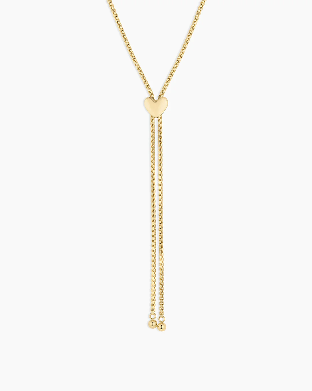 Bella Heart Bolo Necklace