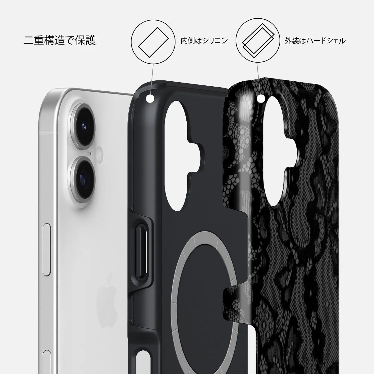 Magnetic - iPhone 17 ケース