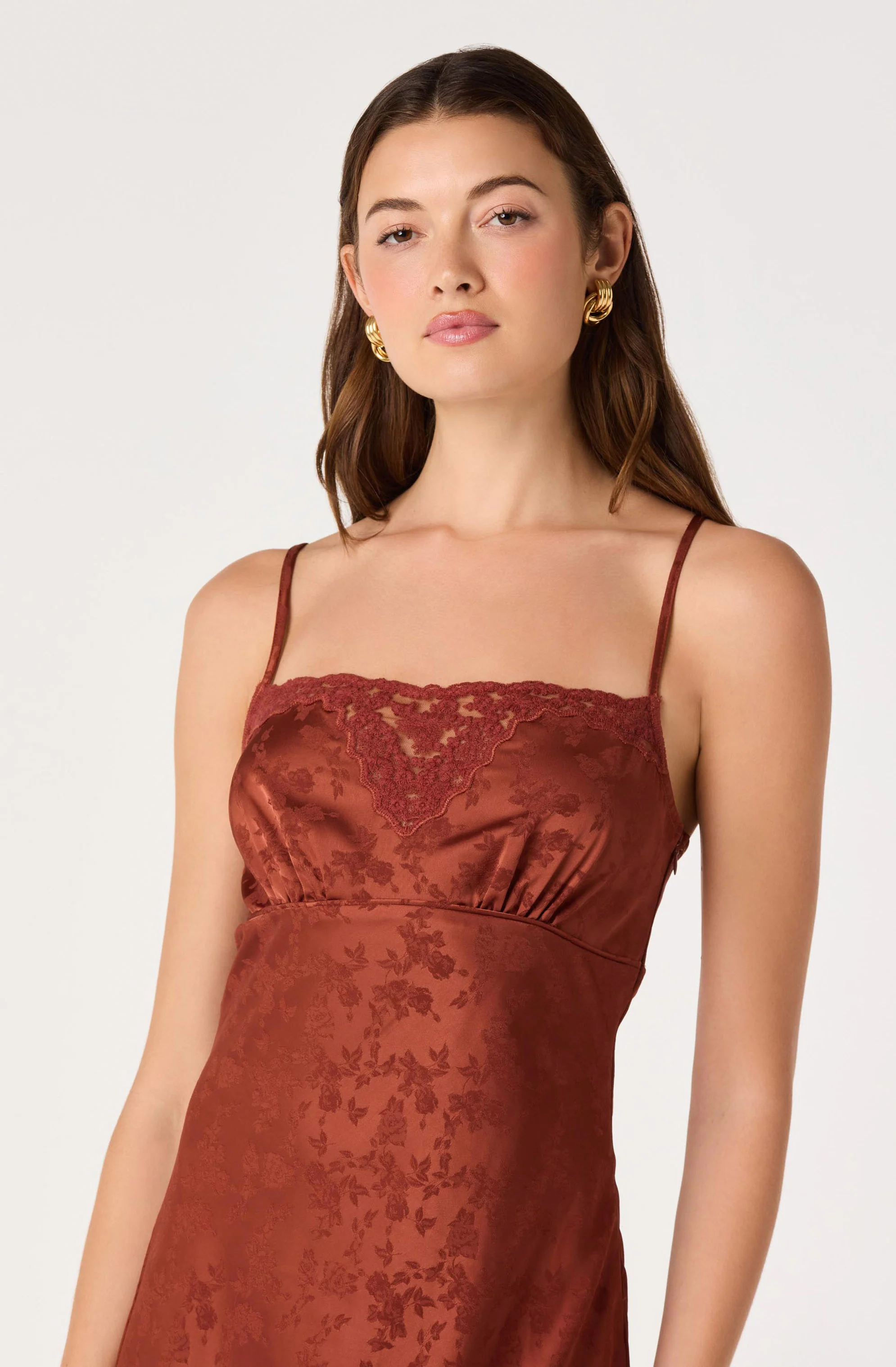 Kristian Jacquard Maxi Dress