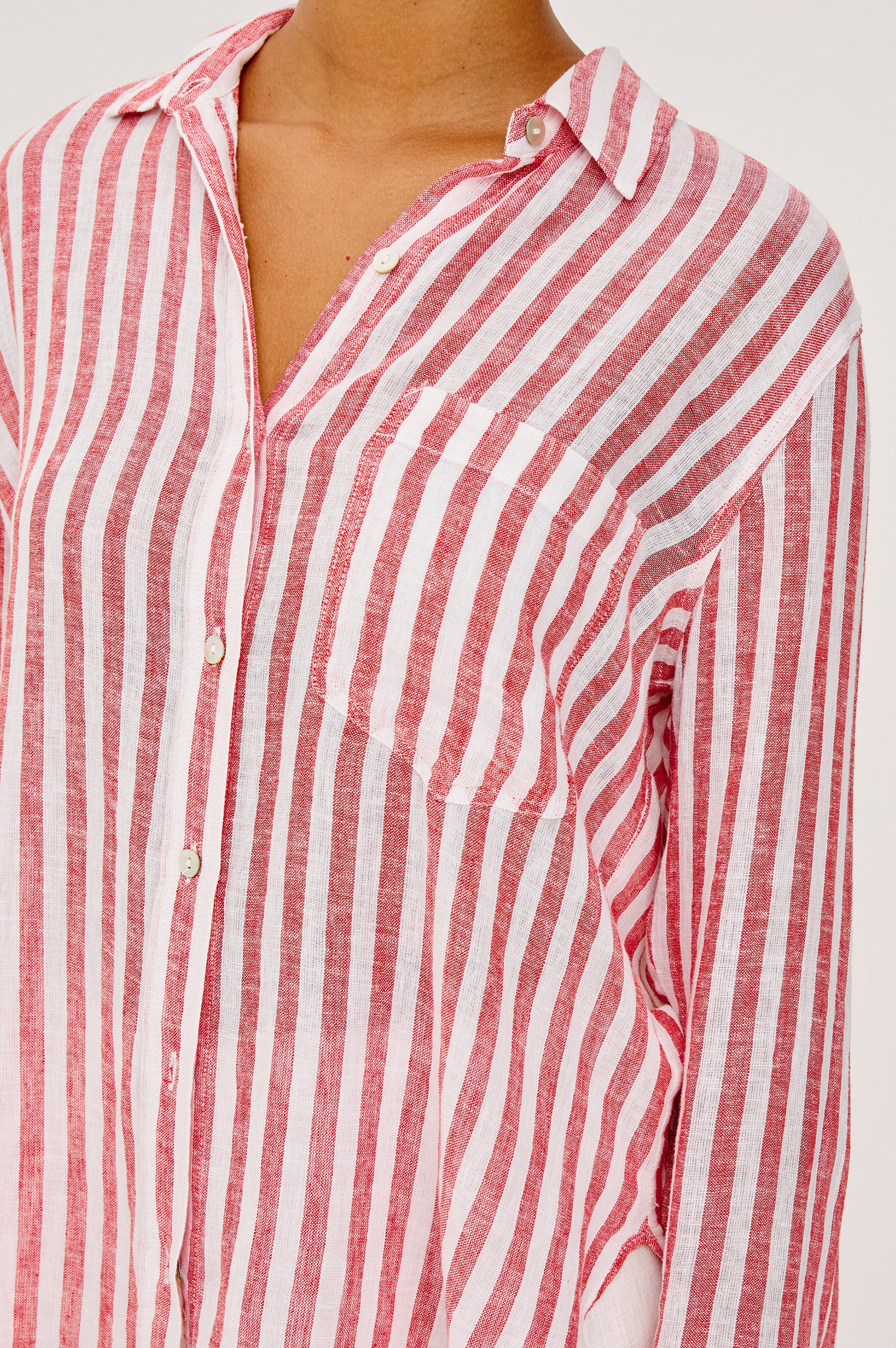 Rails X Giadzy Giada Shirt - Ravello Stripe