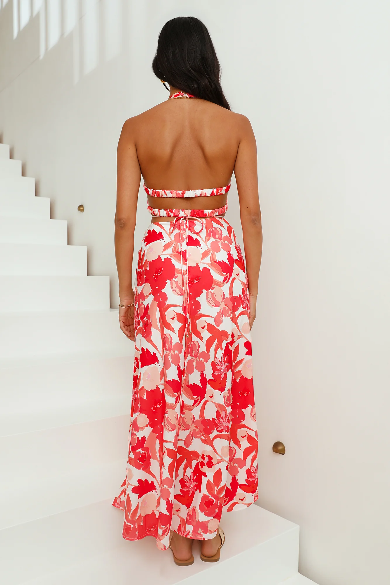 Joyful Quest Maxi Dress Red