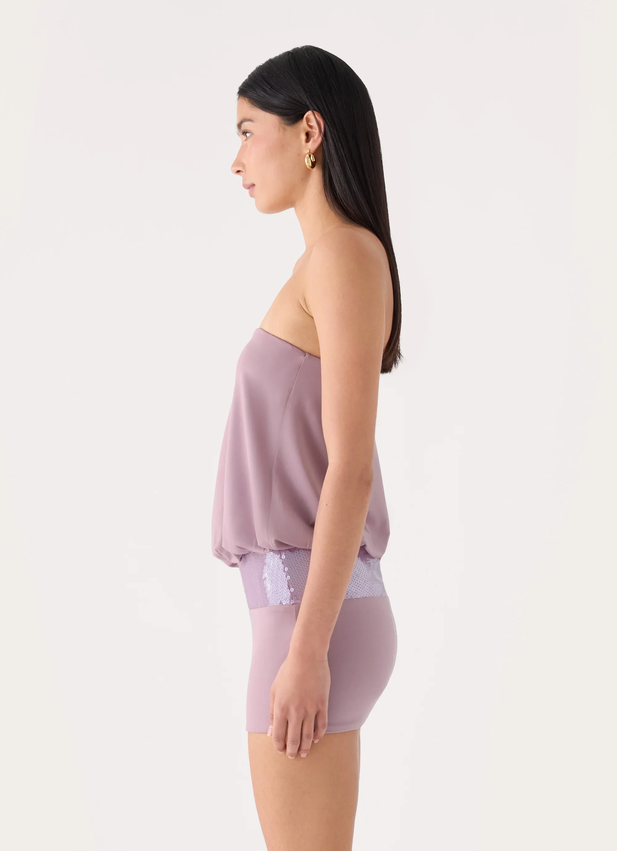 Pilbrow Mini Dress - Dusty Mauve