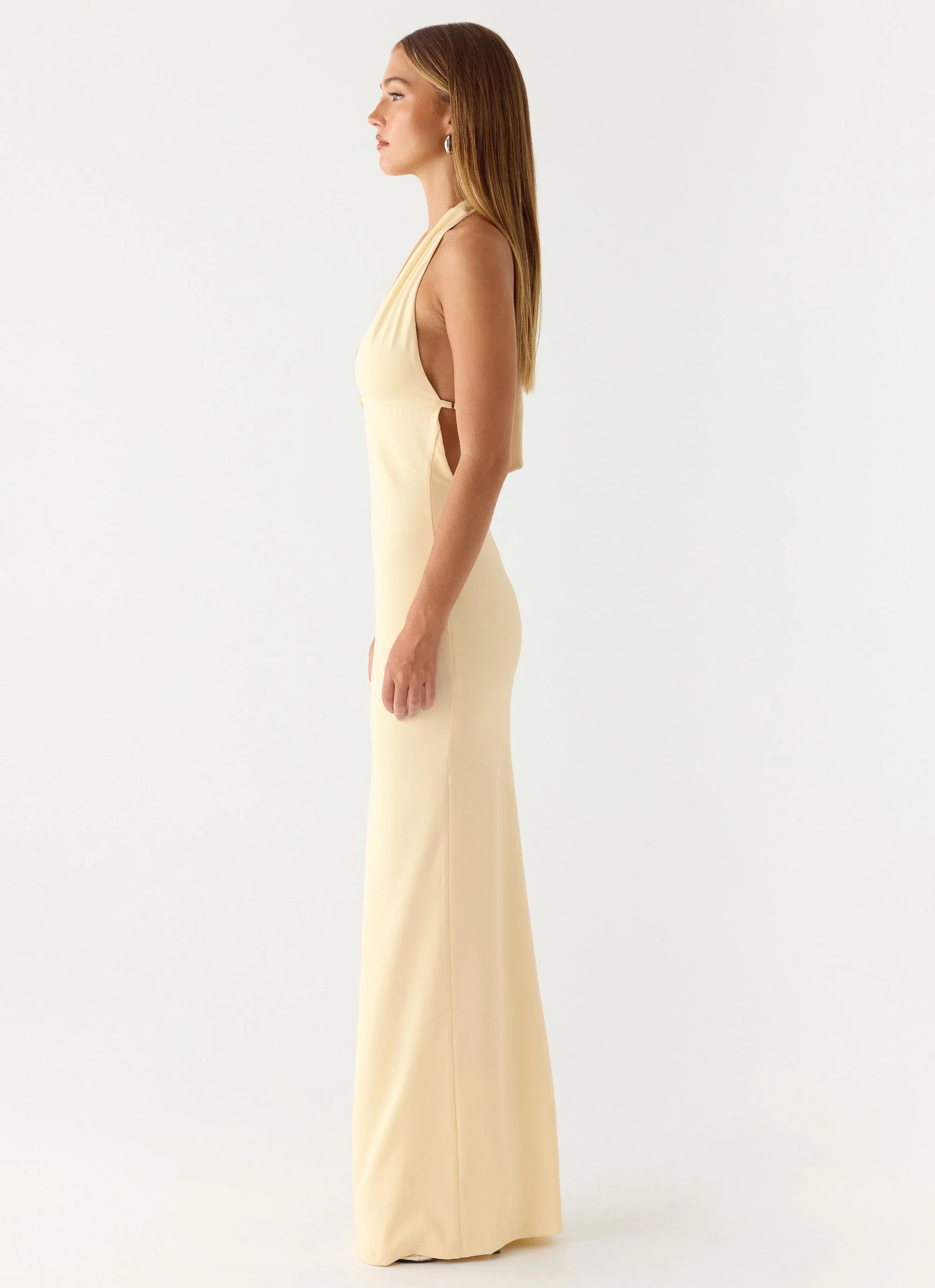 Javana Maxi Dress - Yellow