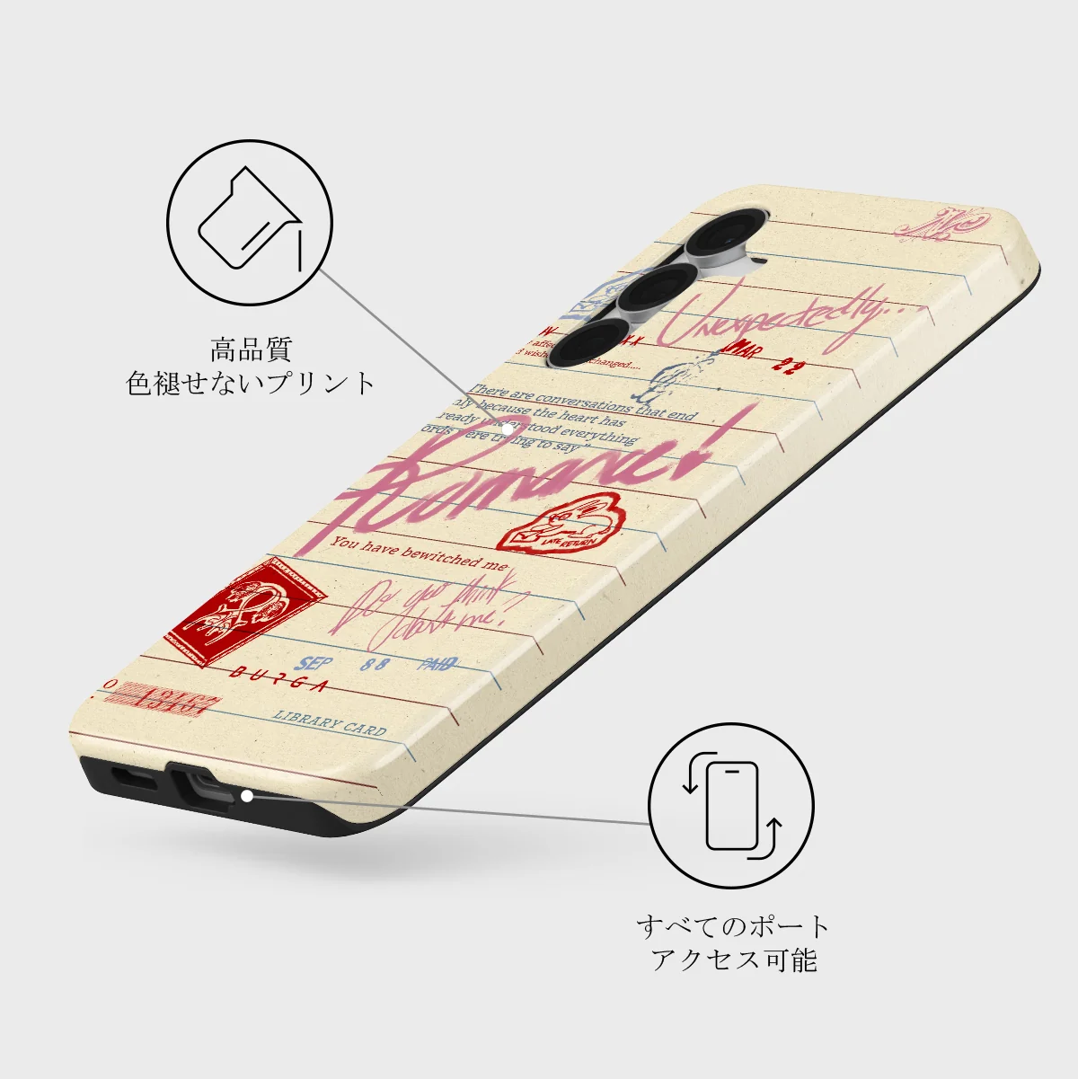 Library Card - Samsung Galaxy S25 FE ケース