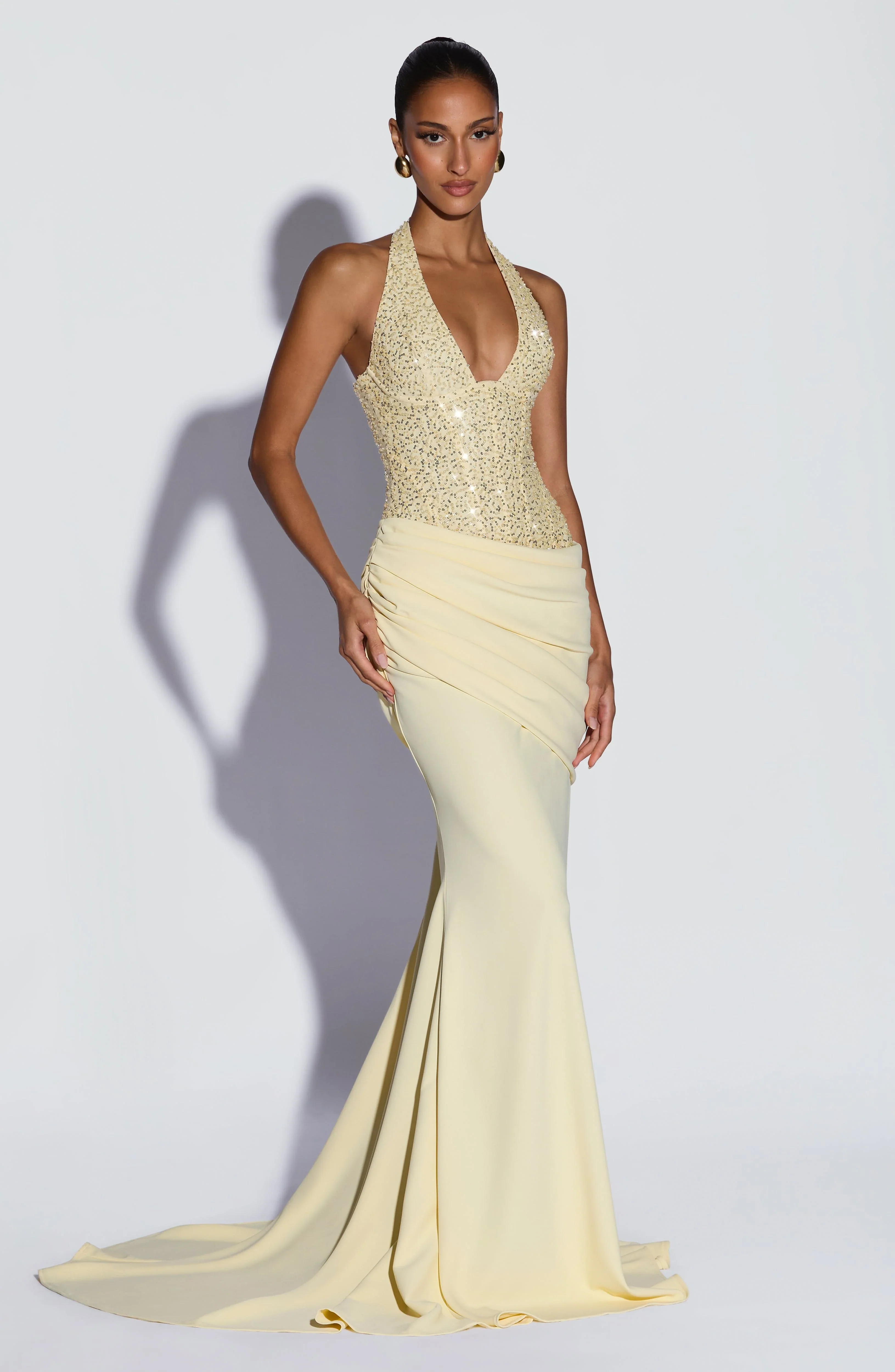 Taylor Gown - Lemon