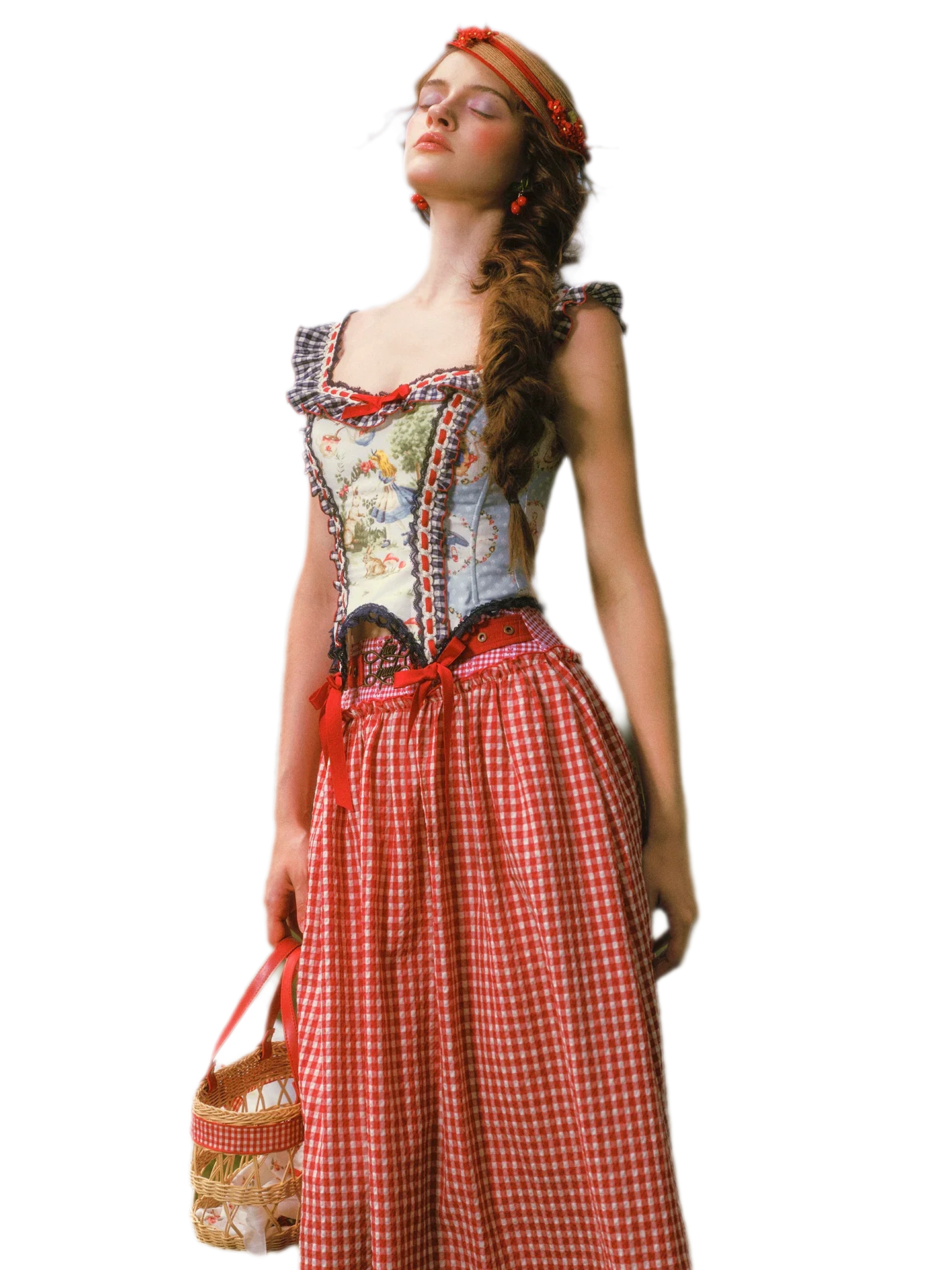 Printed Ruffle Tiered Dress