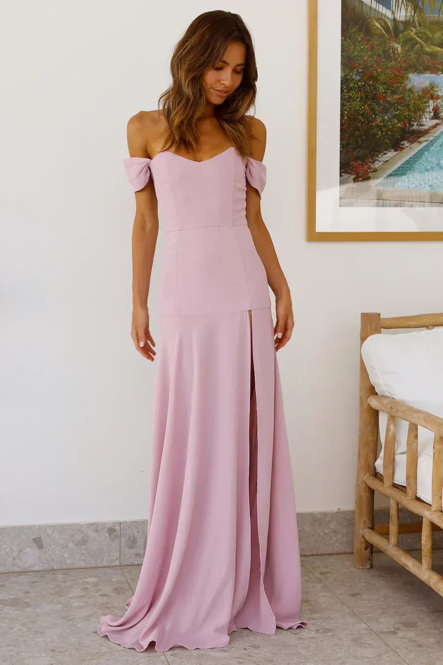 Blushing Cinderella Maxi Dress - luluinthesky