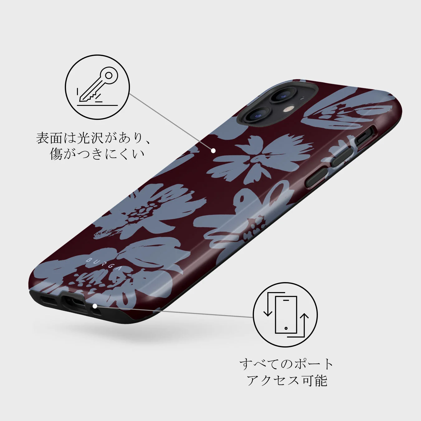 Darlin - iPhone 12 Mini ケース