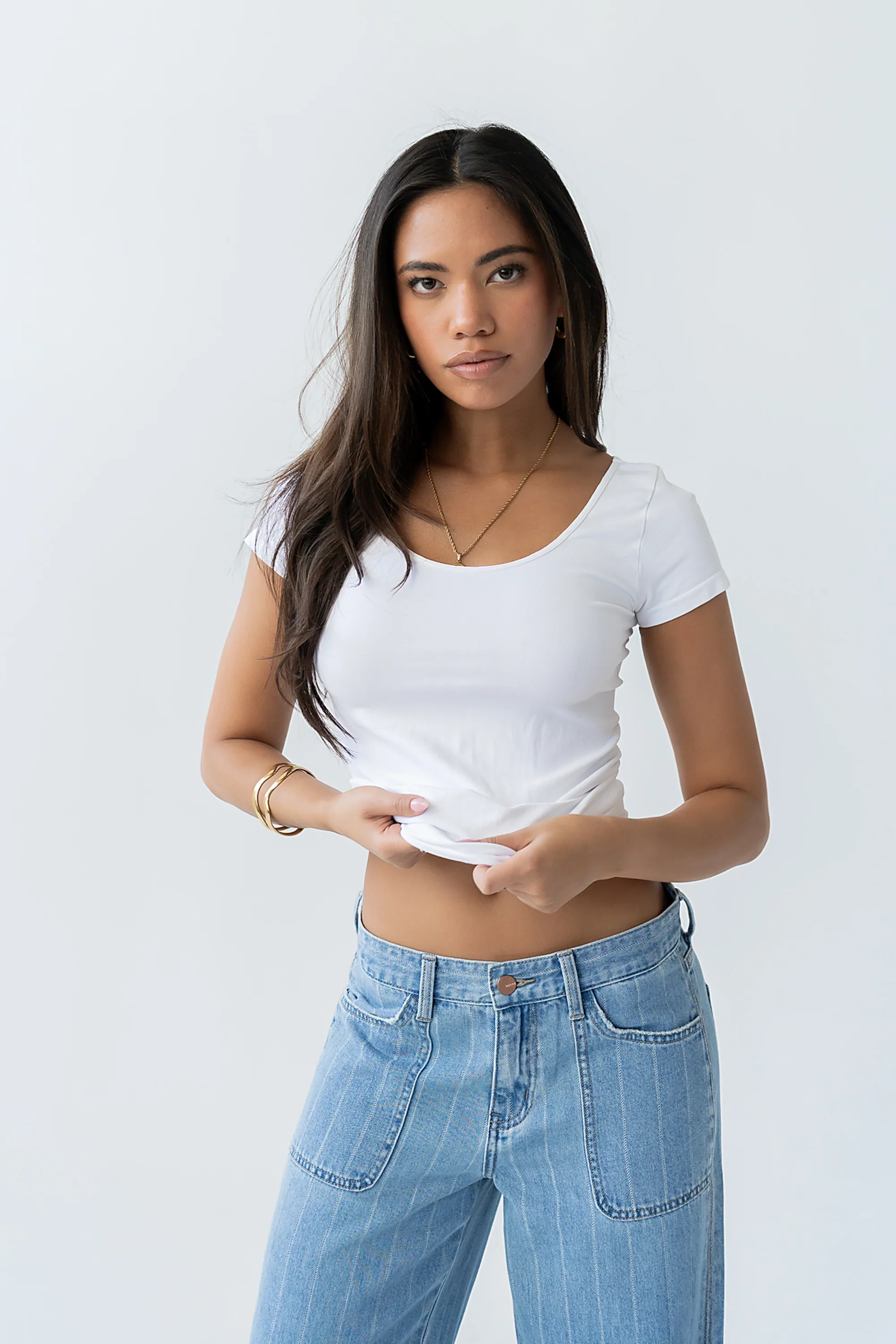 Hayley Top in White