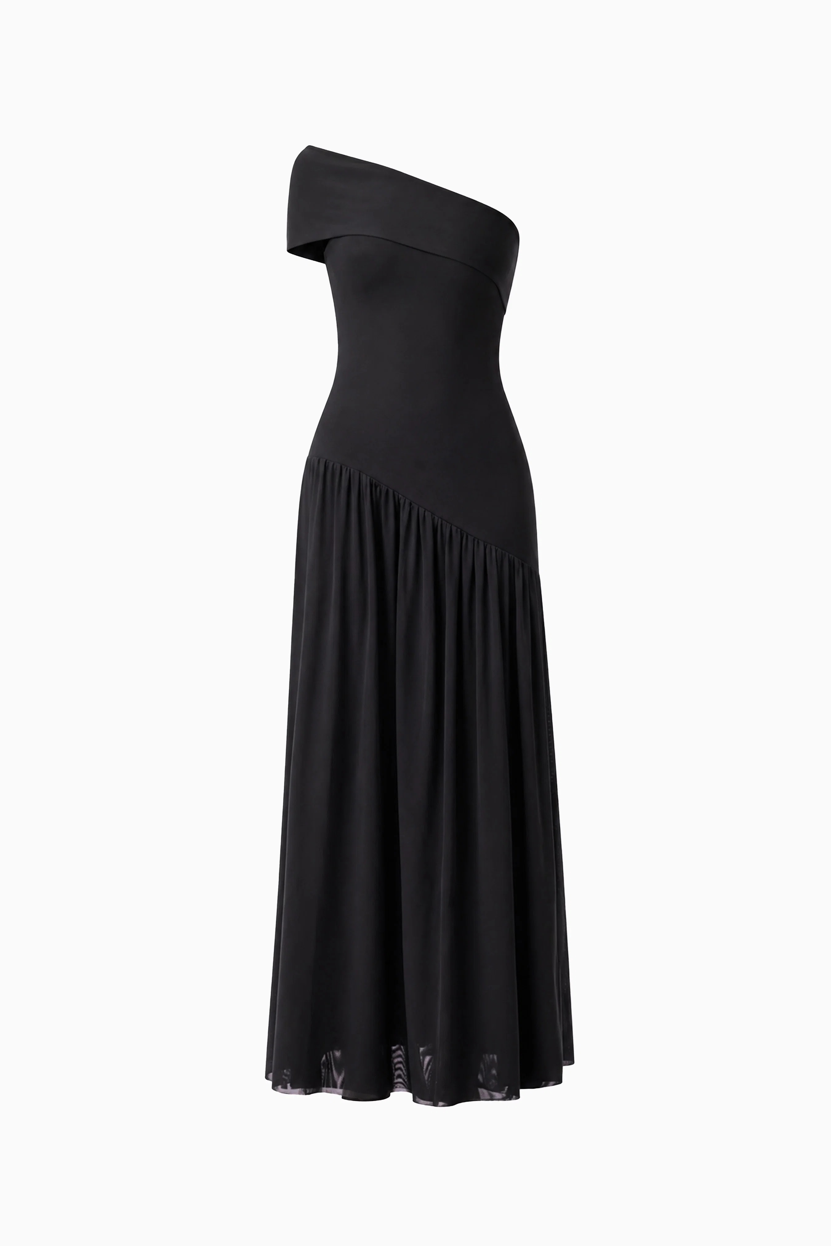 Jesselle Off The Shoulder Gown in Black