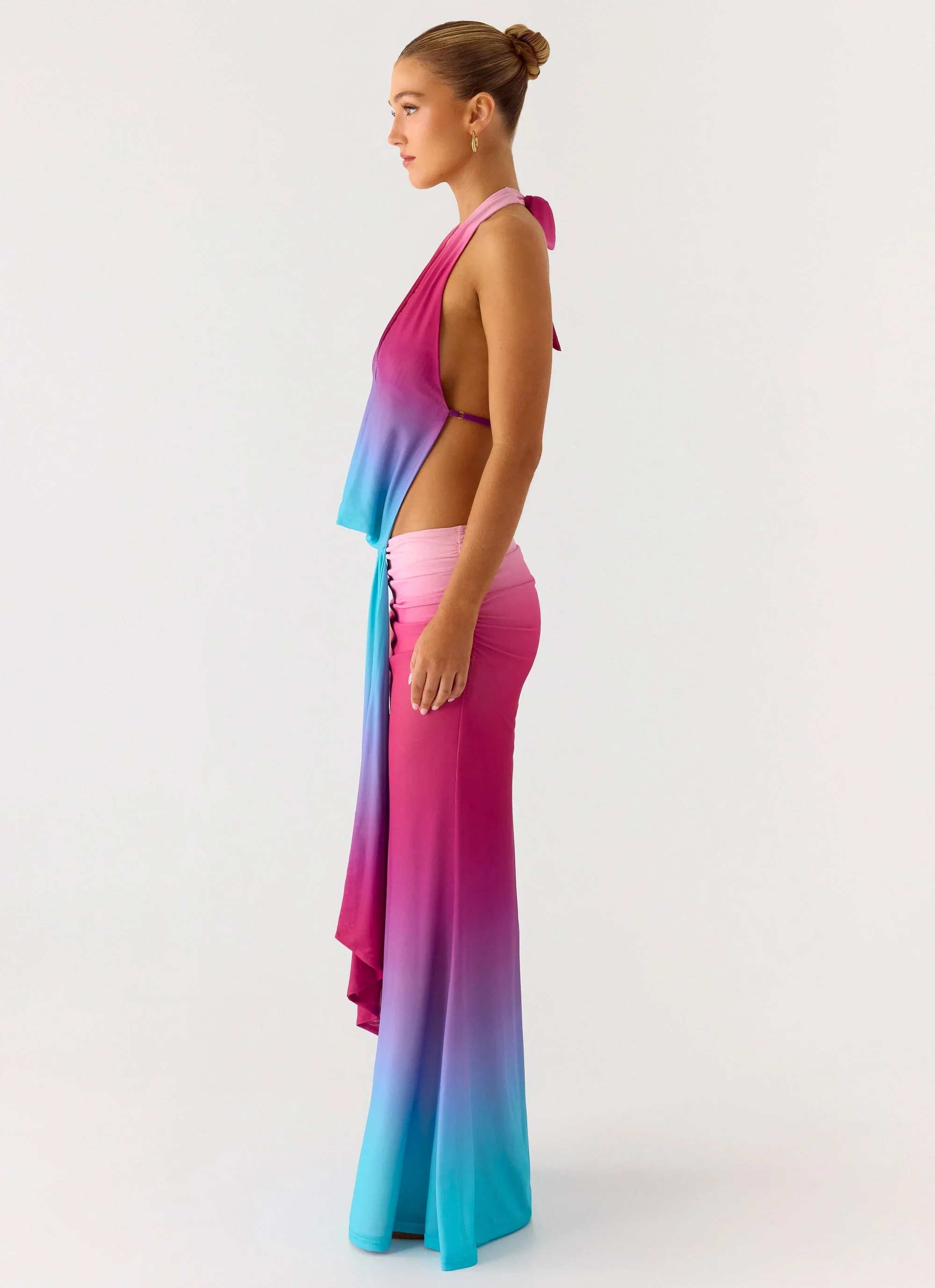 After Bloom Maxi Dress - Disco Ombre