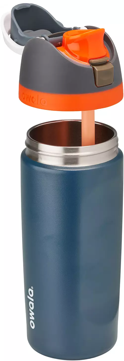 Owala Kids' 16 oz. FreeSip Stainless Steel Water Bottle Deep Sea