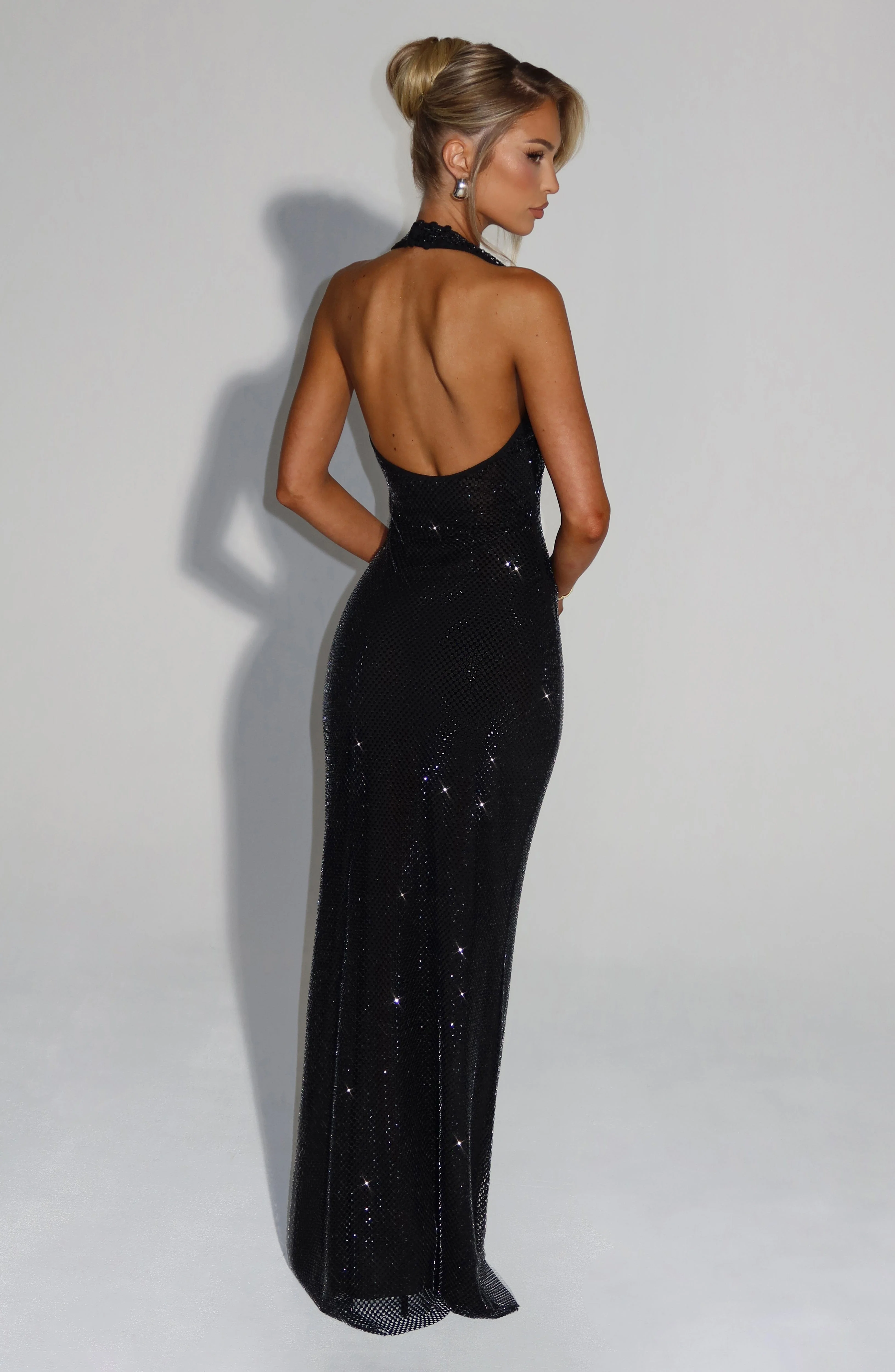 Starla Maxi Dress - Black - luluinthesky
