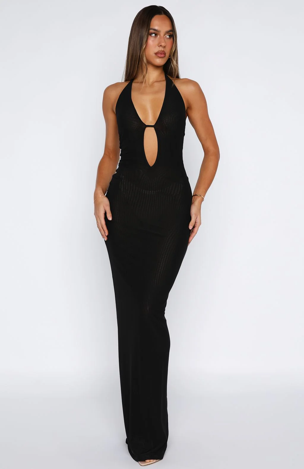 Bets Are Off Maxi Dress Black