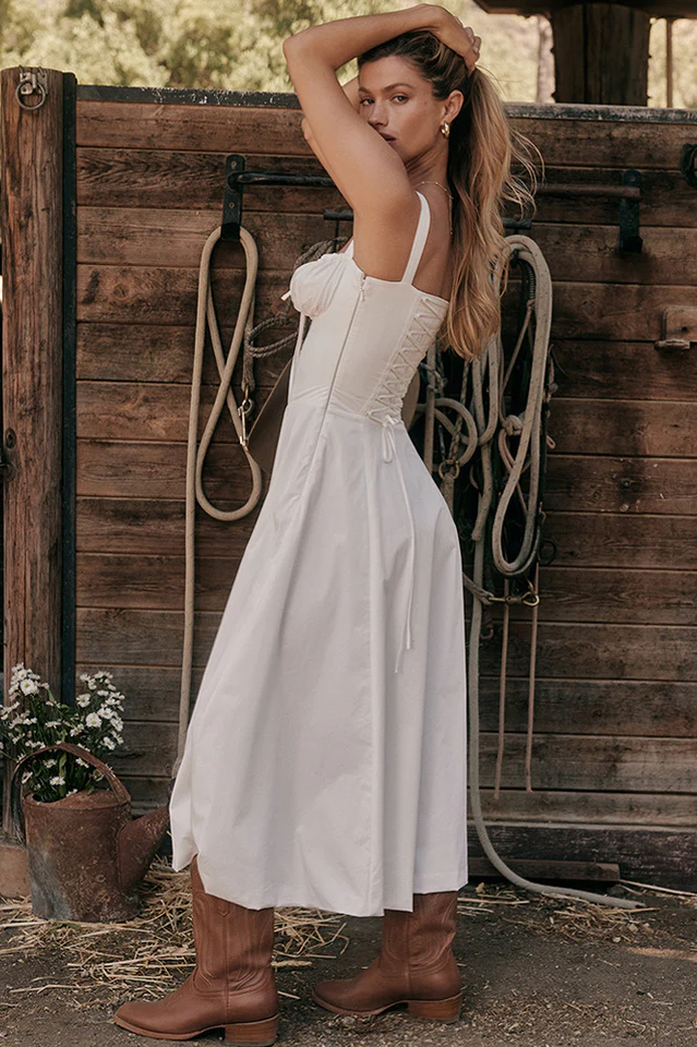 Carmen Bustier Sundress