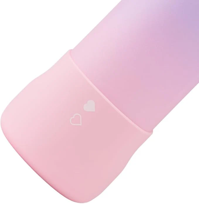 Owala FreeSip Bouteille d'eau en acier inoxydable avec botte de protection – Lavande Soul Sister Edition