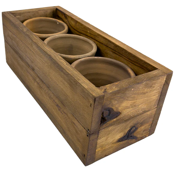 Rustic Kitchen Herb Planters, Pick Your Style