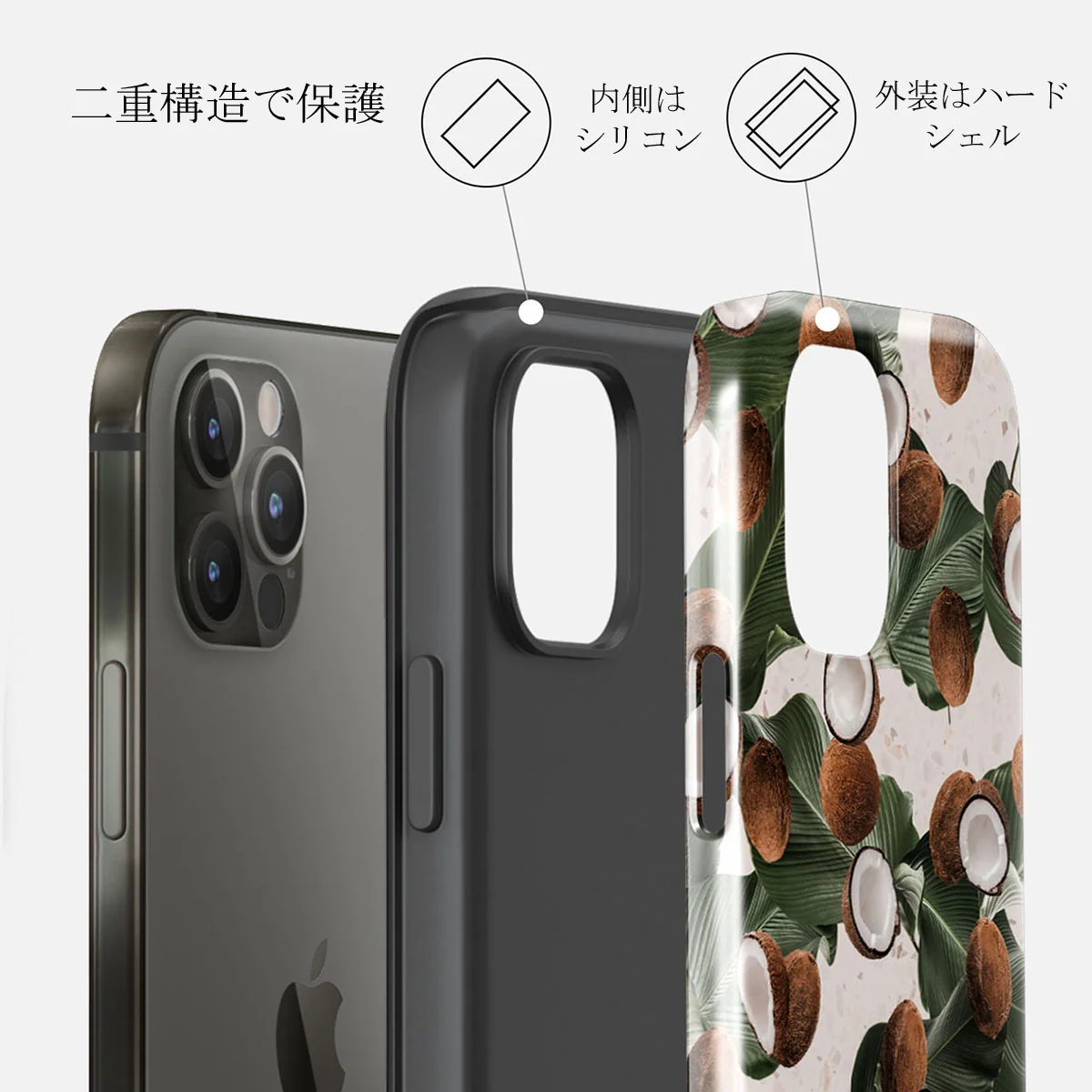 Coconut Crush - iPhone 12 Pro ケース